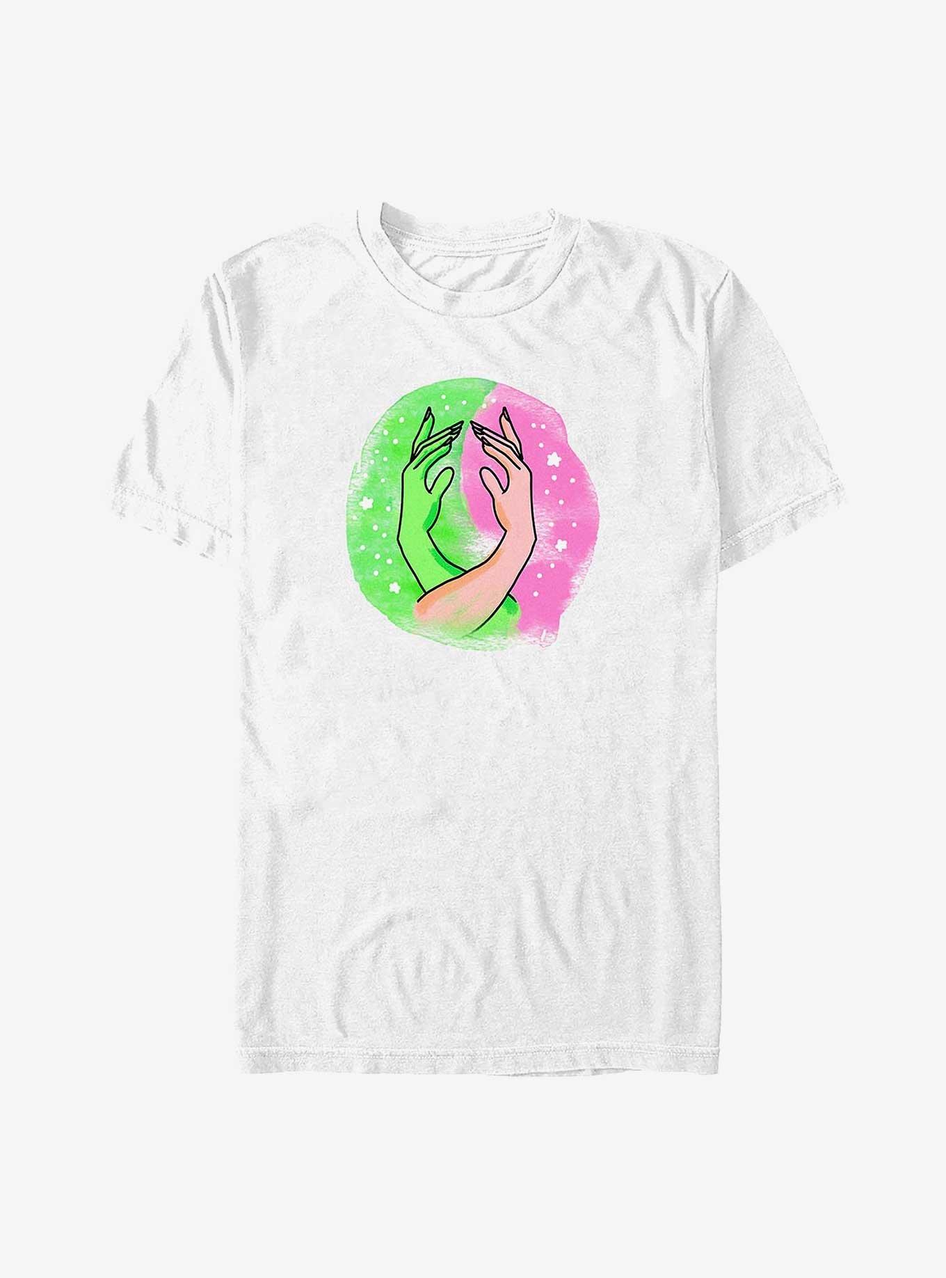 Wicked Pink And Green Hands Big & Tall T-Shirt, , hi-res