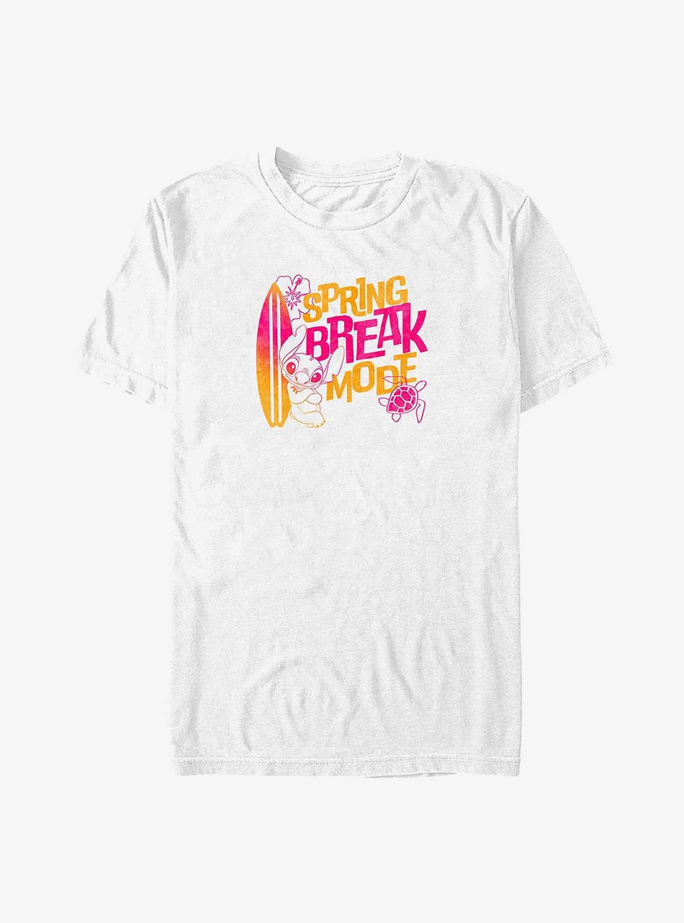 Disney Lilo & Stitch Spring Break Mode Big & Tall T-Shirt,New Products : American Fashion Style Bags On Sale