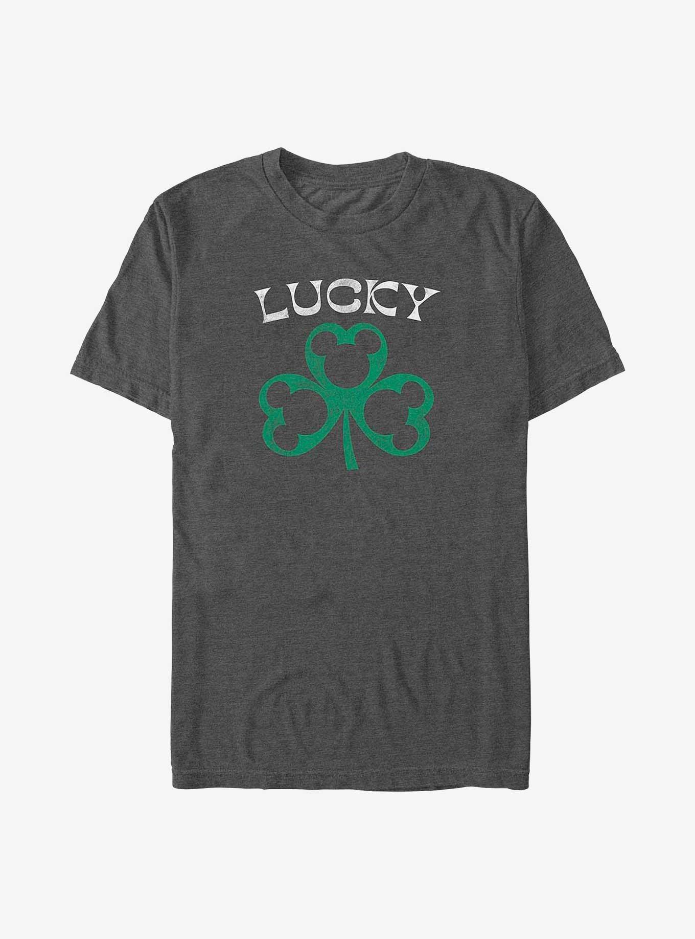 Disney Mickey Mouse Mickey Clover Head Big & Tall T-Shirt,New Products : American Fashion Style Bags On Sale