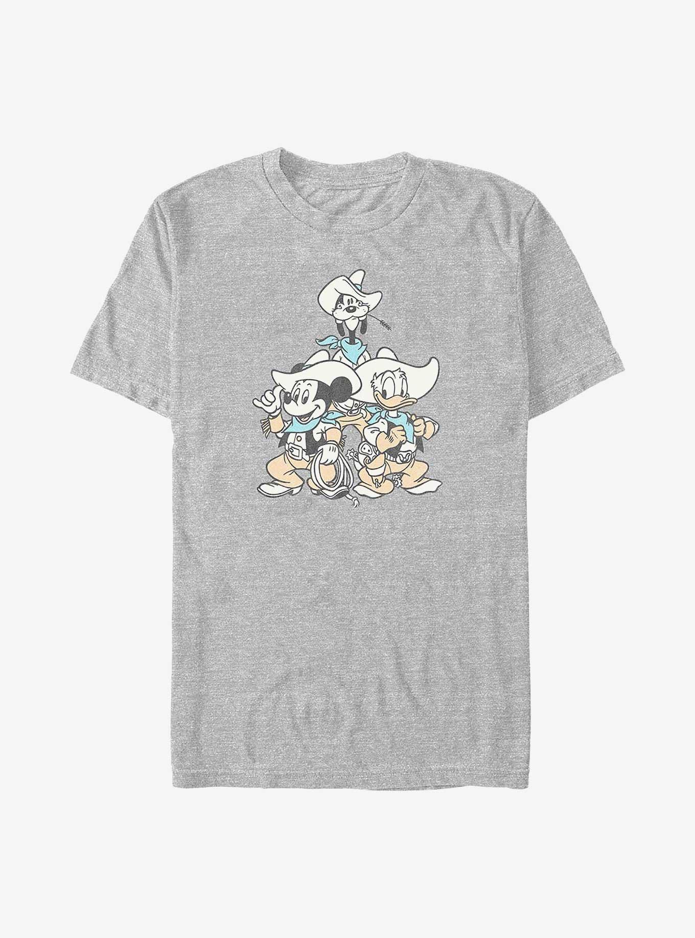 Disney Mickey Mouse Vintage Cowboys Big & Tall T-Shirt,New Products : American Fashion Style Bags On Sale