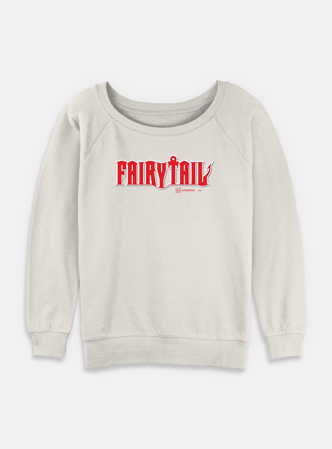 Fairy Tail Logo Womens Slouchy Sweatshirt,New Products : American Fashion Style Bags On Sale