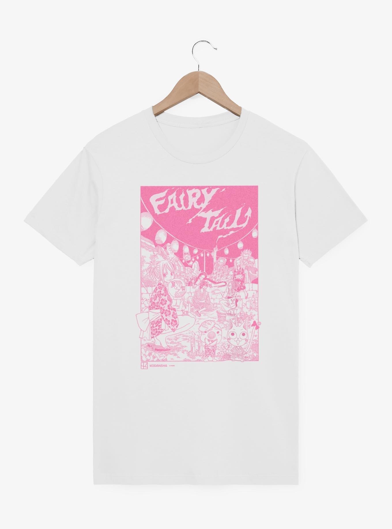 Fairy Tail Summer Festival T-Shirt, WHITE, hi-res