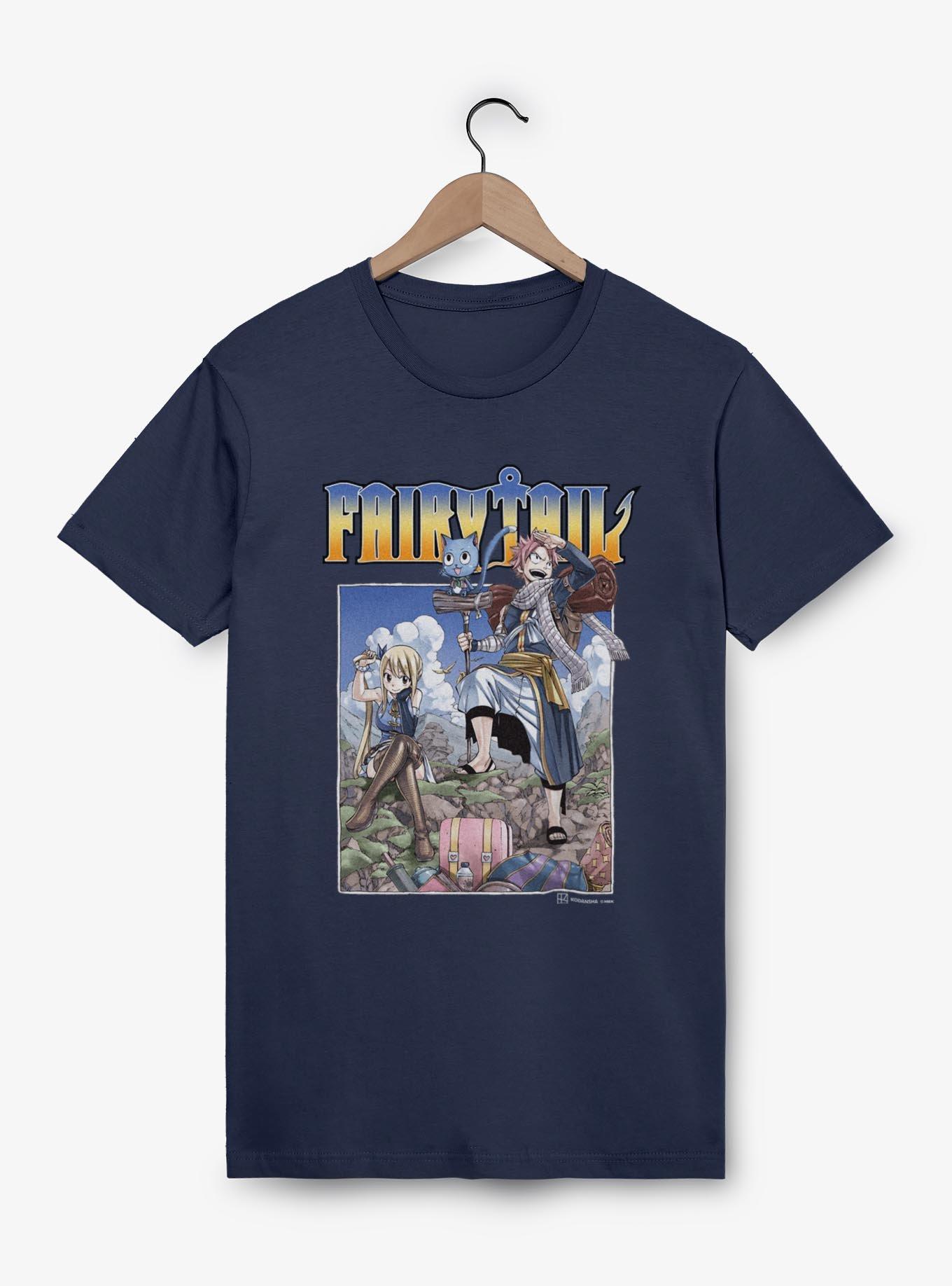 Fairy Tail On A Mission T-Shirt, NAVY, hi-res