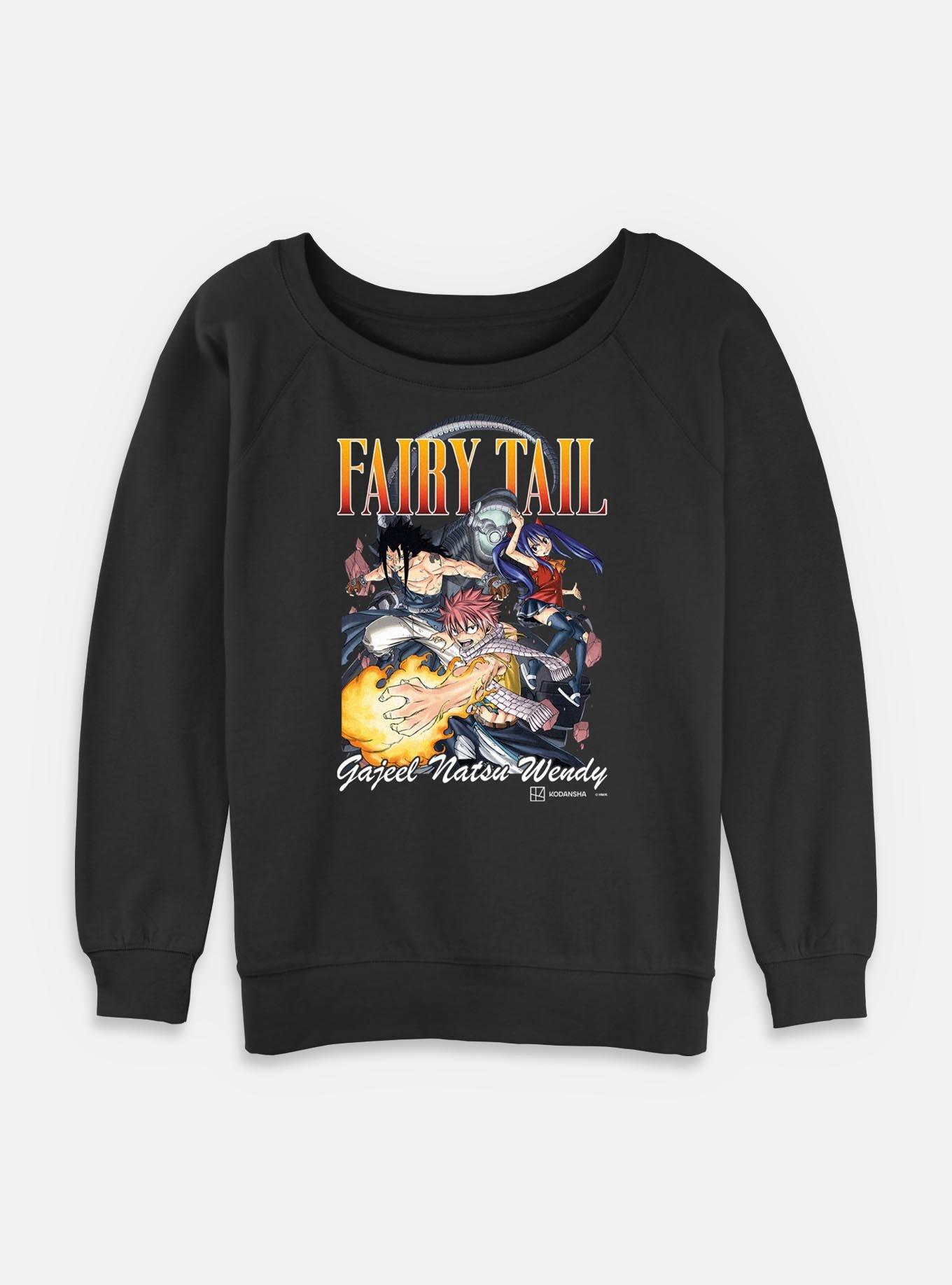 Fairy Tail Group Womens Slouchy Sweatshirt, , hi-res