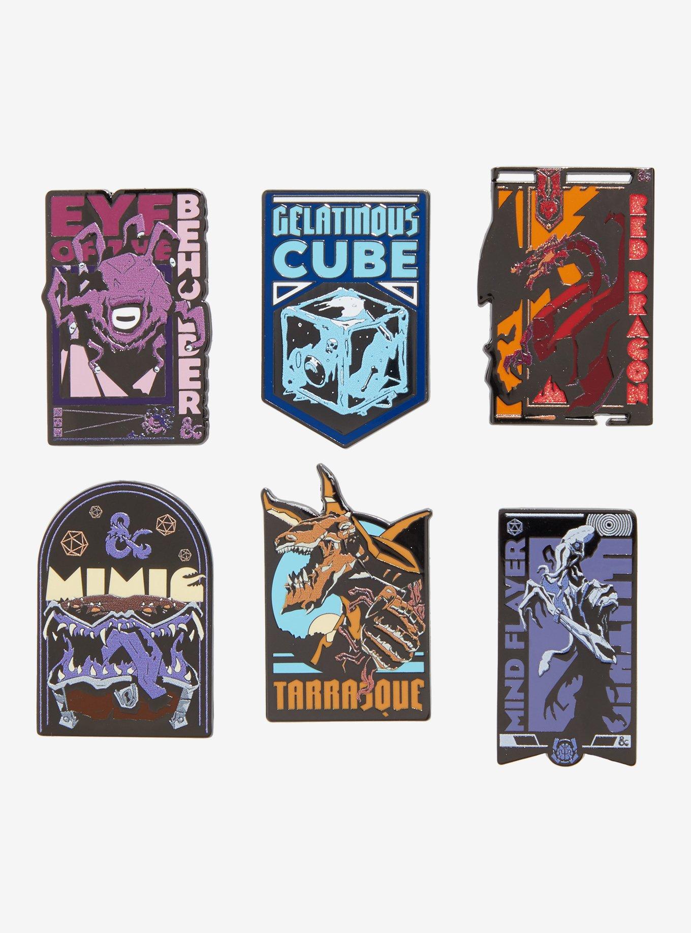 Loungefly Dungeons & Dragons Monsters Blind Box Enamel Pin, , hi-res