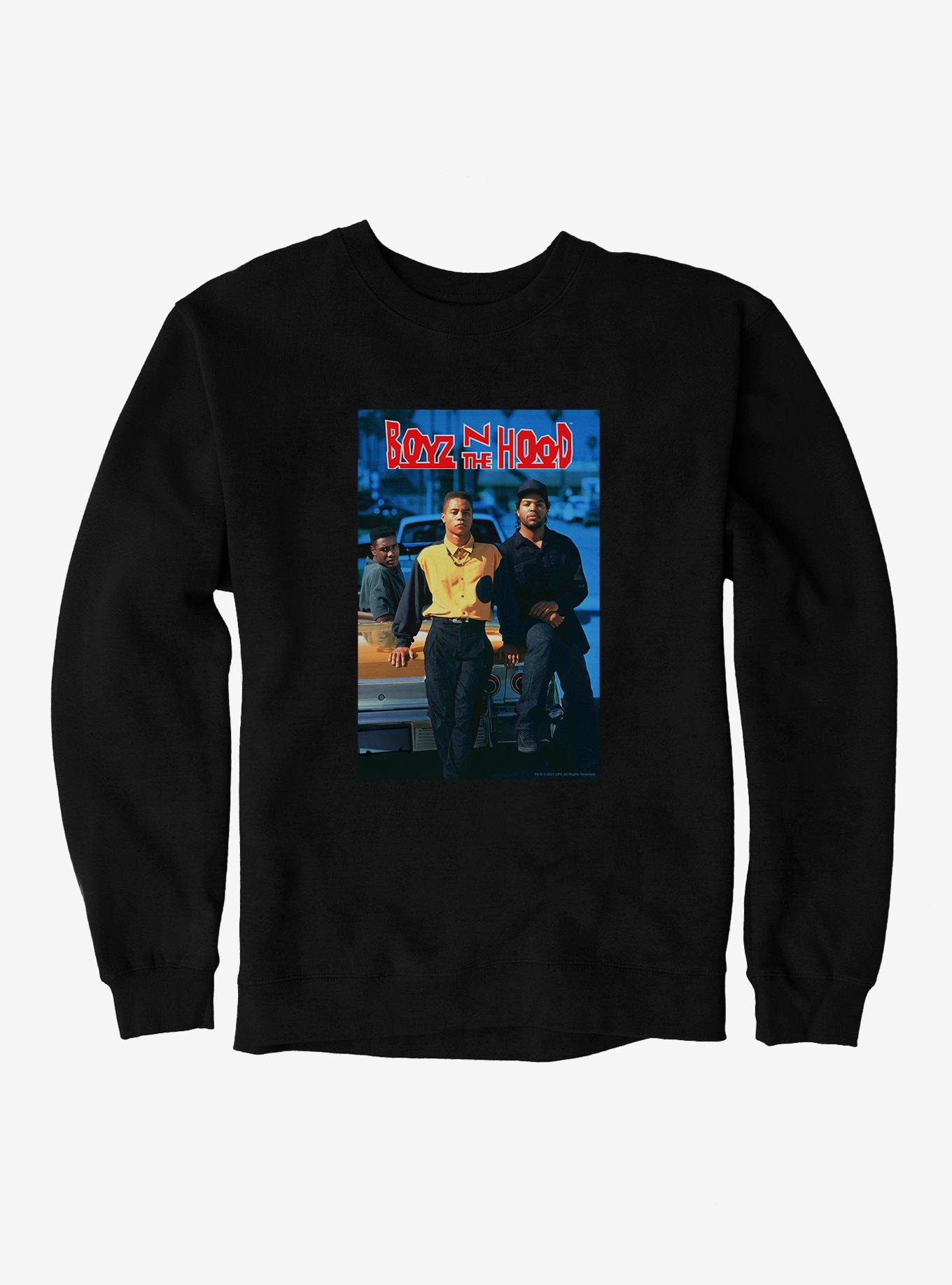 Boyz N The Hood Movie Poster Sweatshirt, BLACK, hi-res