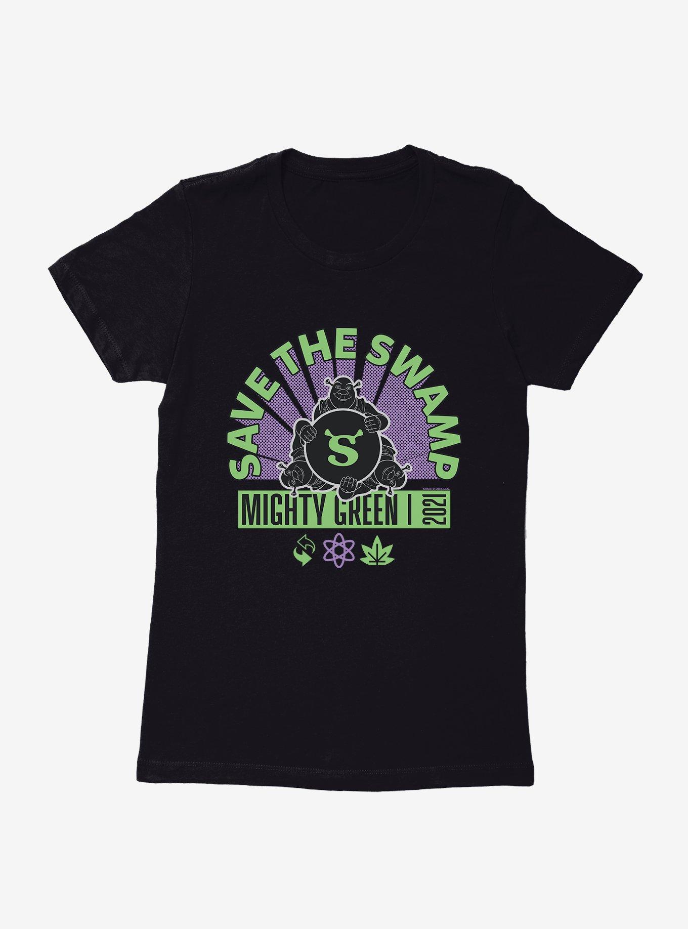 Shrek Save The Swamp Womens T-Shirt,New Products : American Fashion Style Bags On Sale