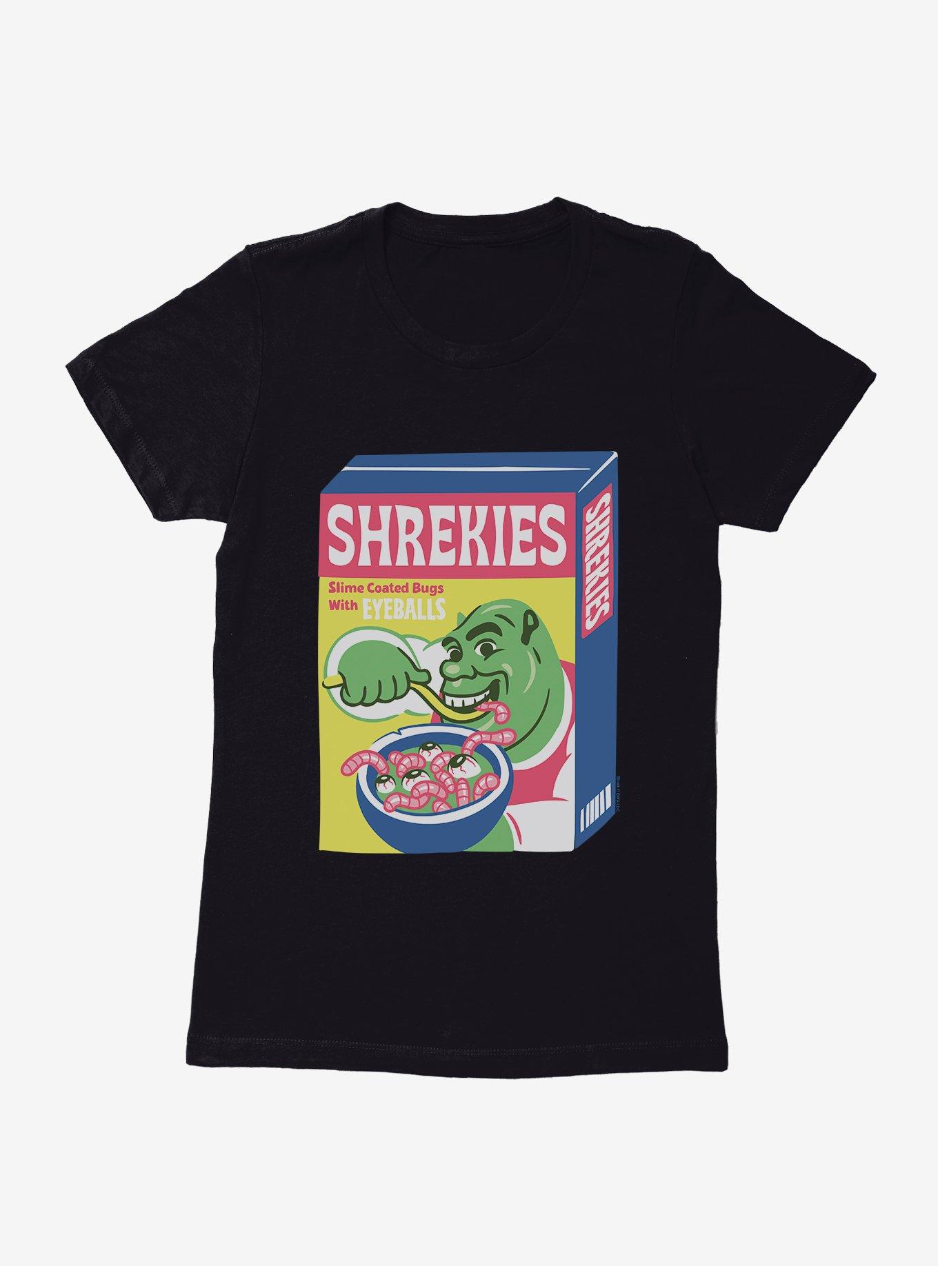 Shrek Shrekies Cereal Womens T-Shirt,New Products : American Fashion Style Bags On Sale