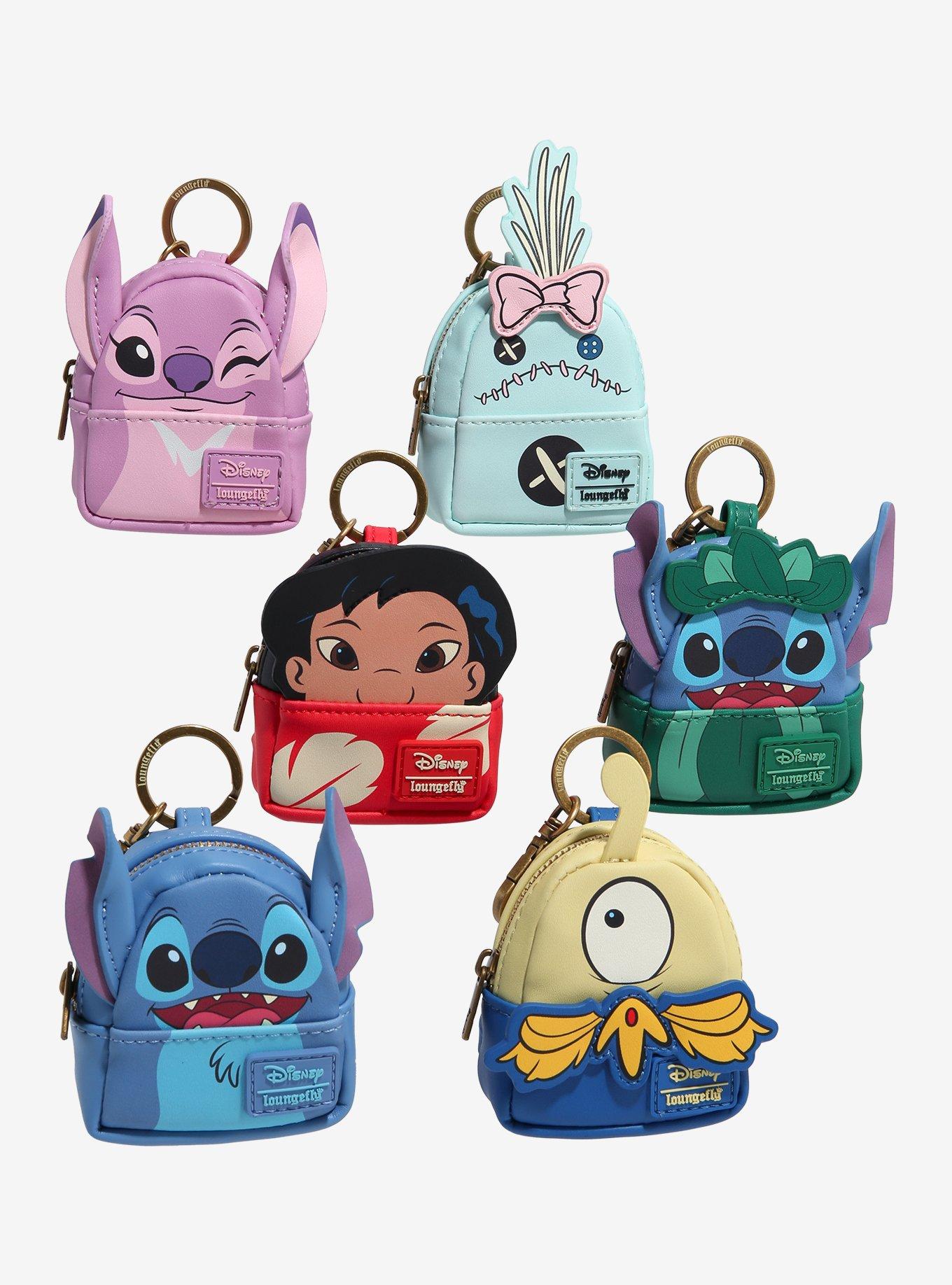 Loungefly Disney Lilo & Stitch Character Blind Box Coin Purse Bag Charm, , hi-res