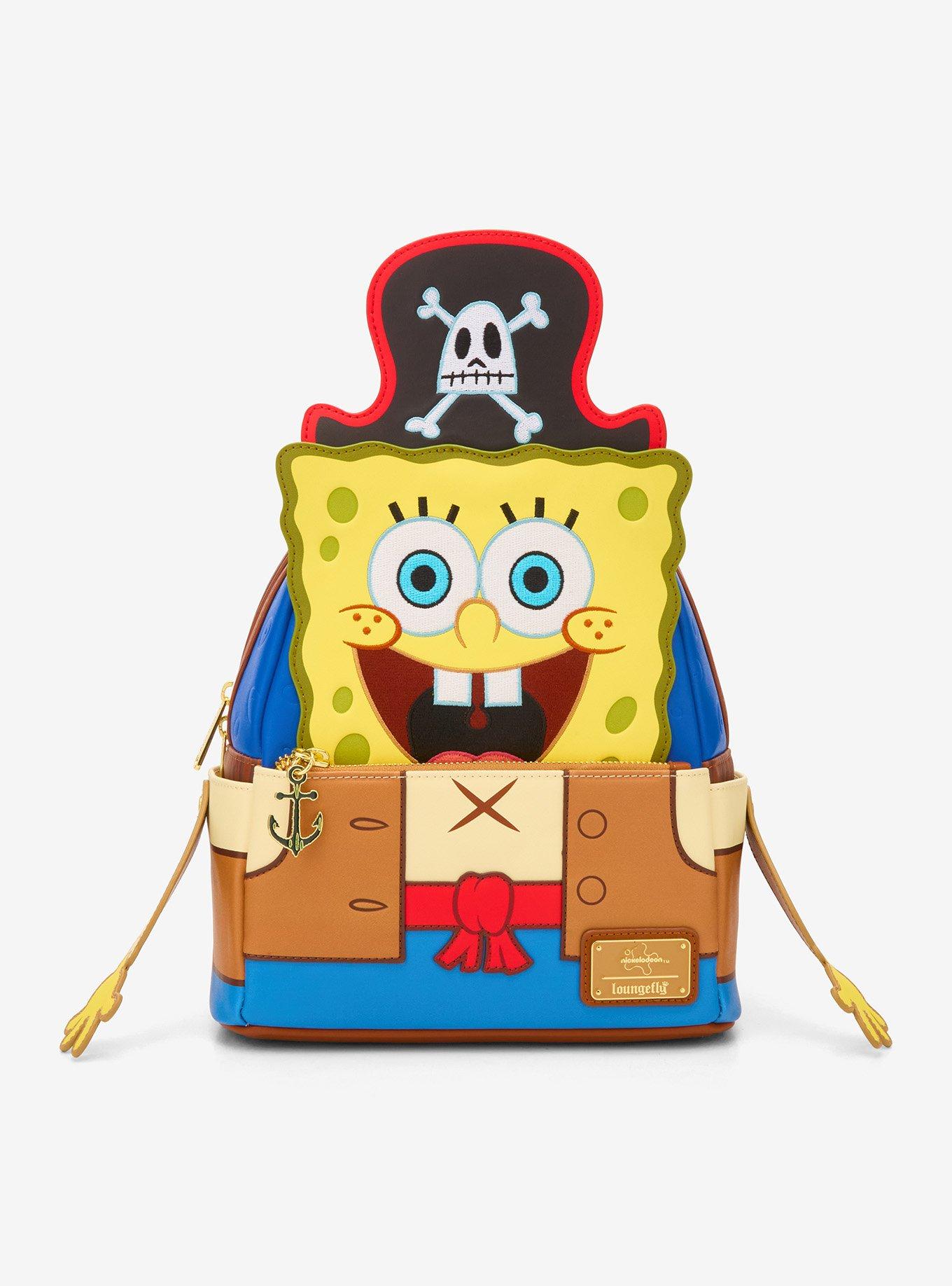 Loungefly SpongeBob SquarePants Pirate Figural Mini Backpack, , hi-res
