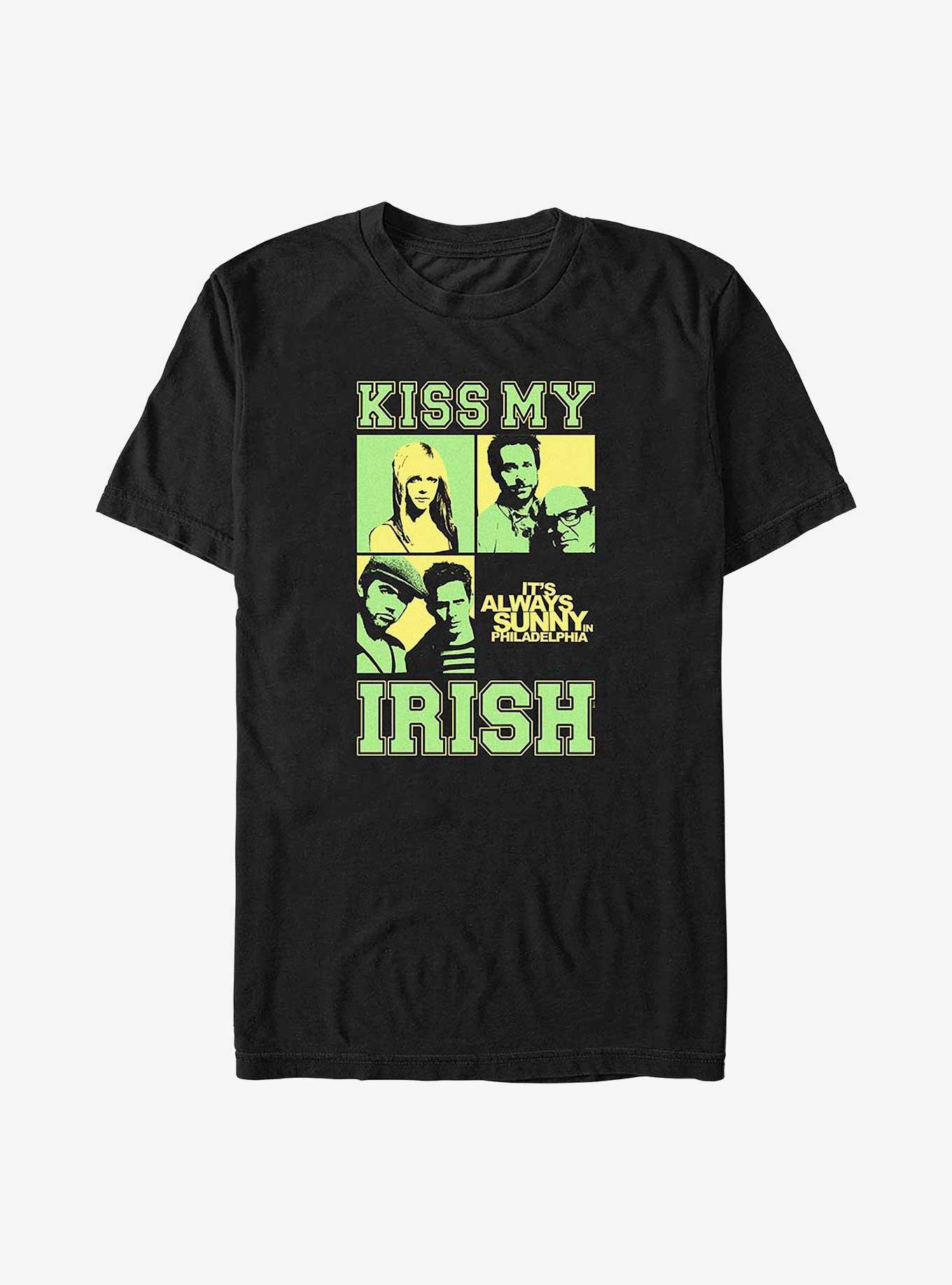 It's Always Sunny In Philadelphia Kiss My Irish Big & Tall T-Shirt