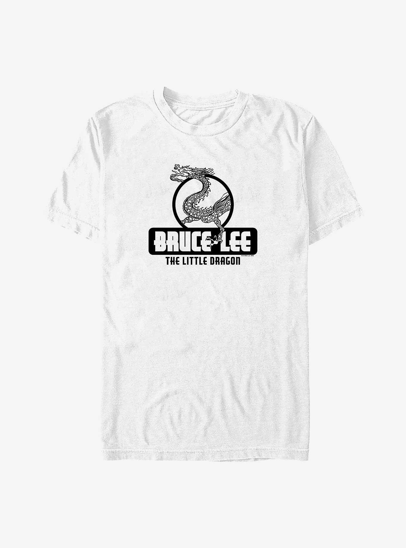 Bruce Lee Little Dragon Big & Tall T-Shirt, WHITE, hi-res
