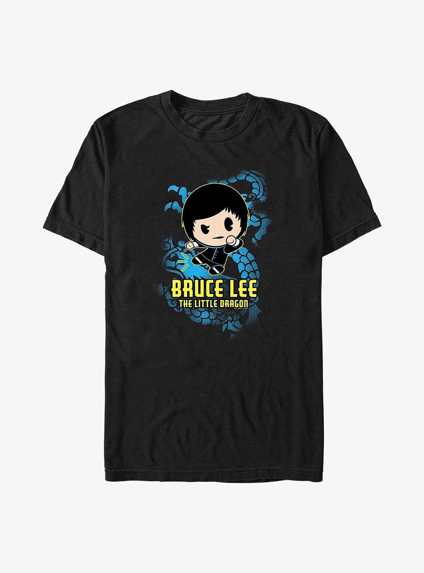Bruce Lee The Little Dragon Big & Tall T-Shirt, BLACK, hi-res