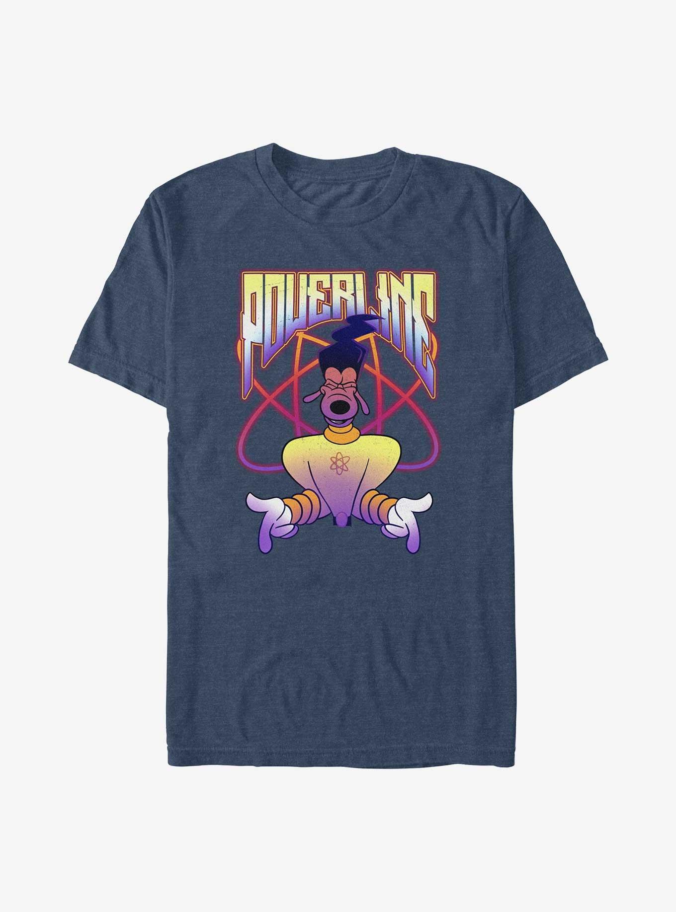 Disney Goofy Powerline Jam Big & Tall T-Shirt, NAVY HTR, hi-res