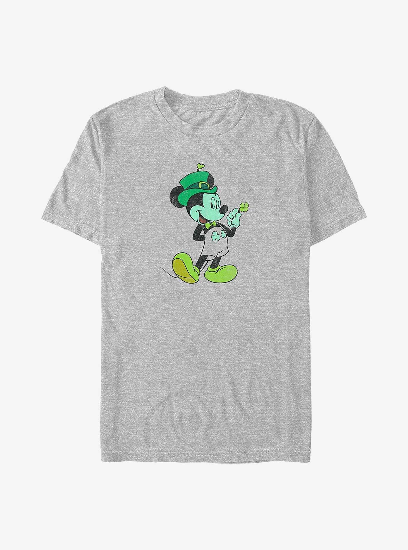 Disney Mickey Mouse Lucky Mickey Big & Tall T-Shirt, ATH HTR, hi-res