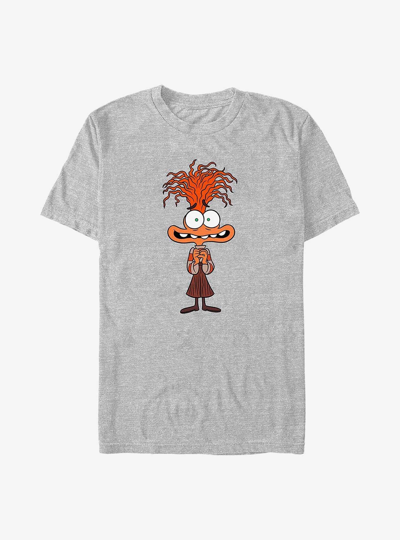 Disney Pixar Inside Out Anxious Anxiety Big & Tall T-Shirt, ATH HTR, hi-res