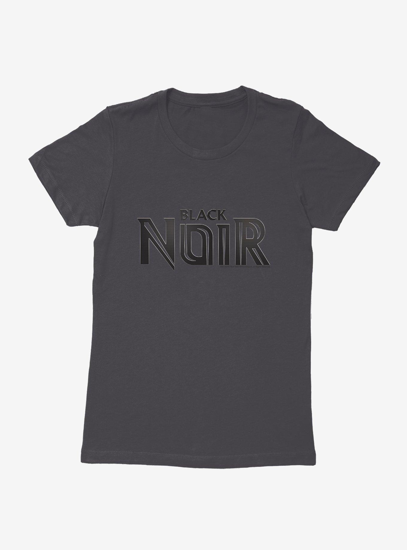 The Boys Black Noir Logo Womens T-Shirt,New Products : American Fashion Style Bags On Sale