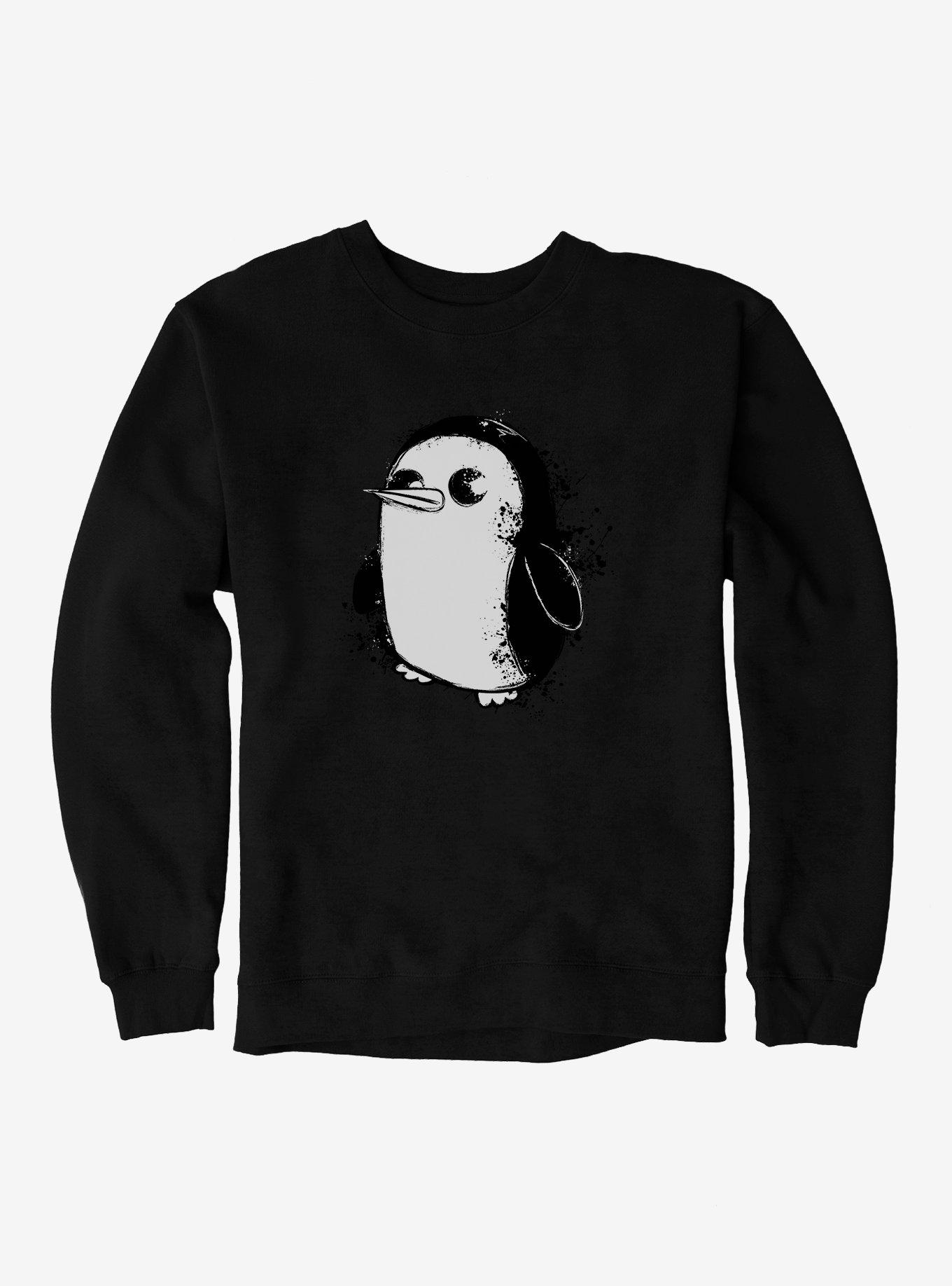 Adventure Time Gunter Splatter Sweatshirt,All Products : American Fashion Style Bags On Sale