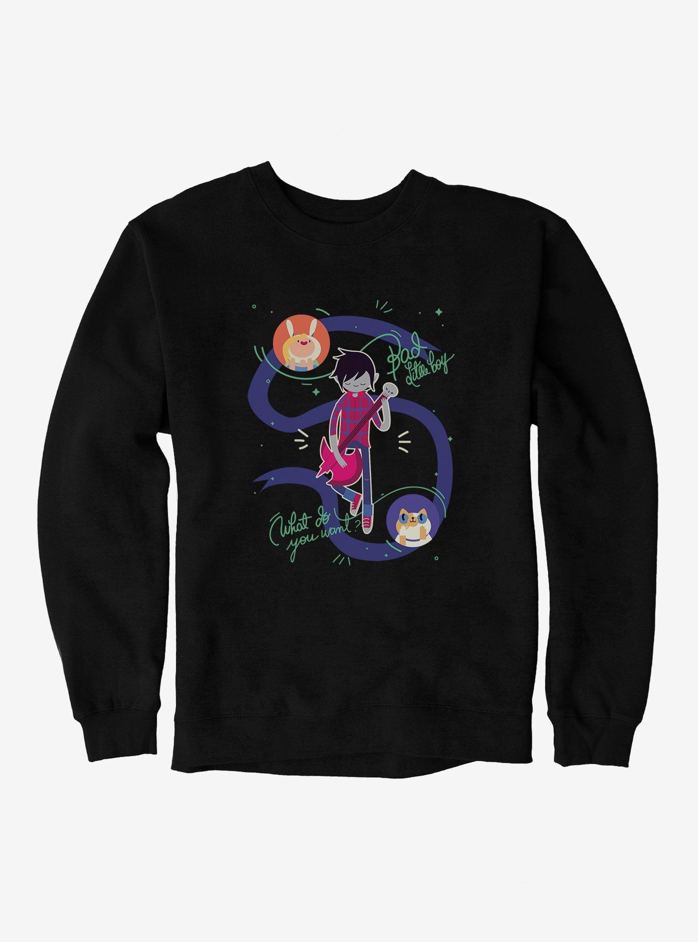 Adventure Time Marshall Lee Guitar Sweatshirt,All Products : American Fashion Style Bags On Sale
