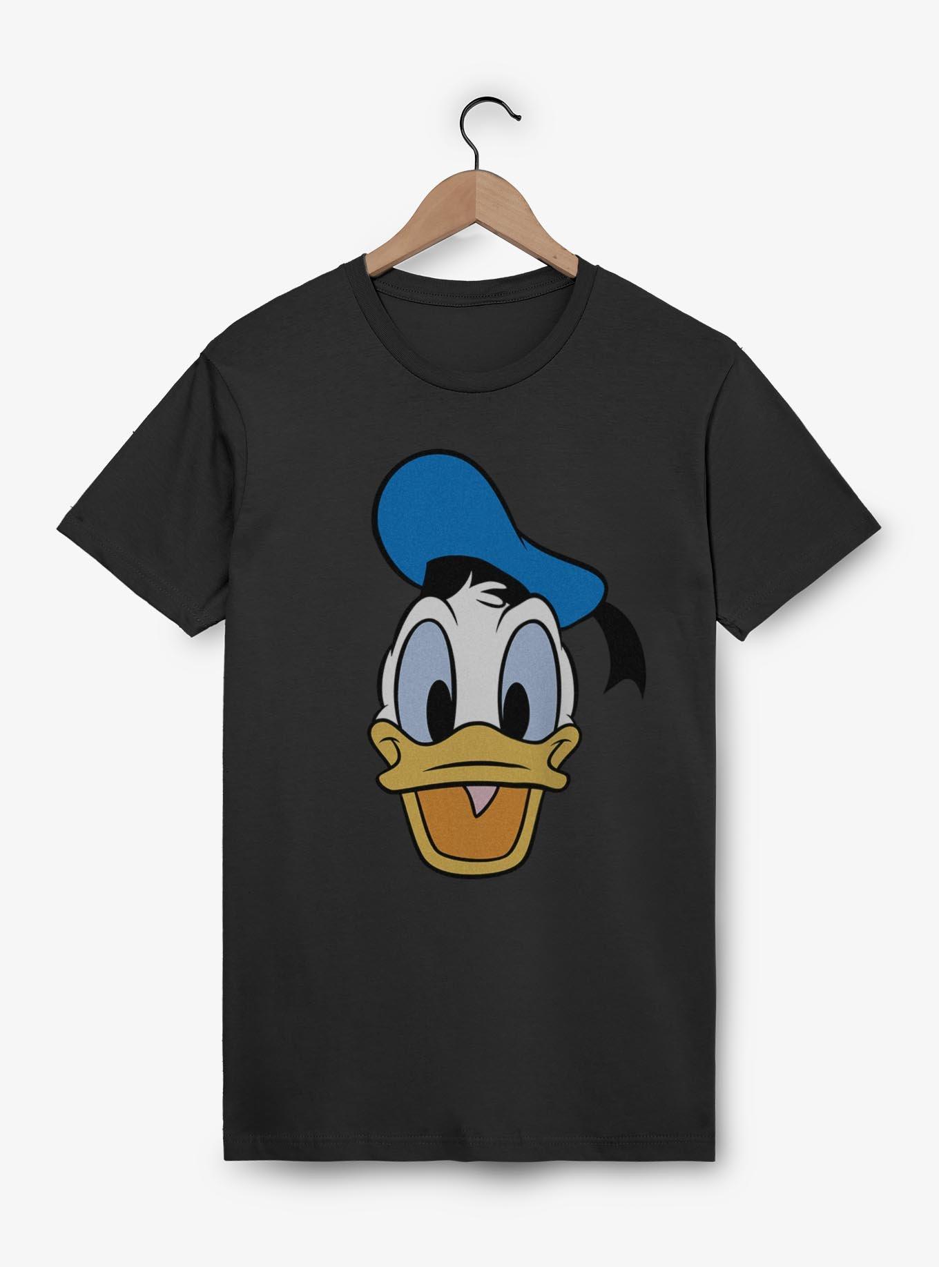 Disney Donald Duck Big Face T-Shirt,New Products : American Fashion Style Bags On Sale