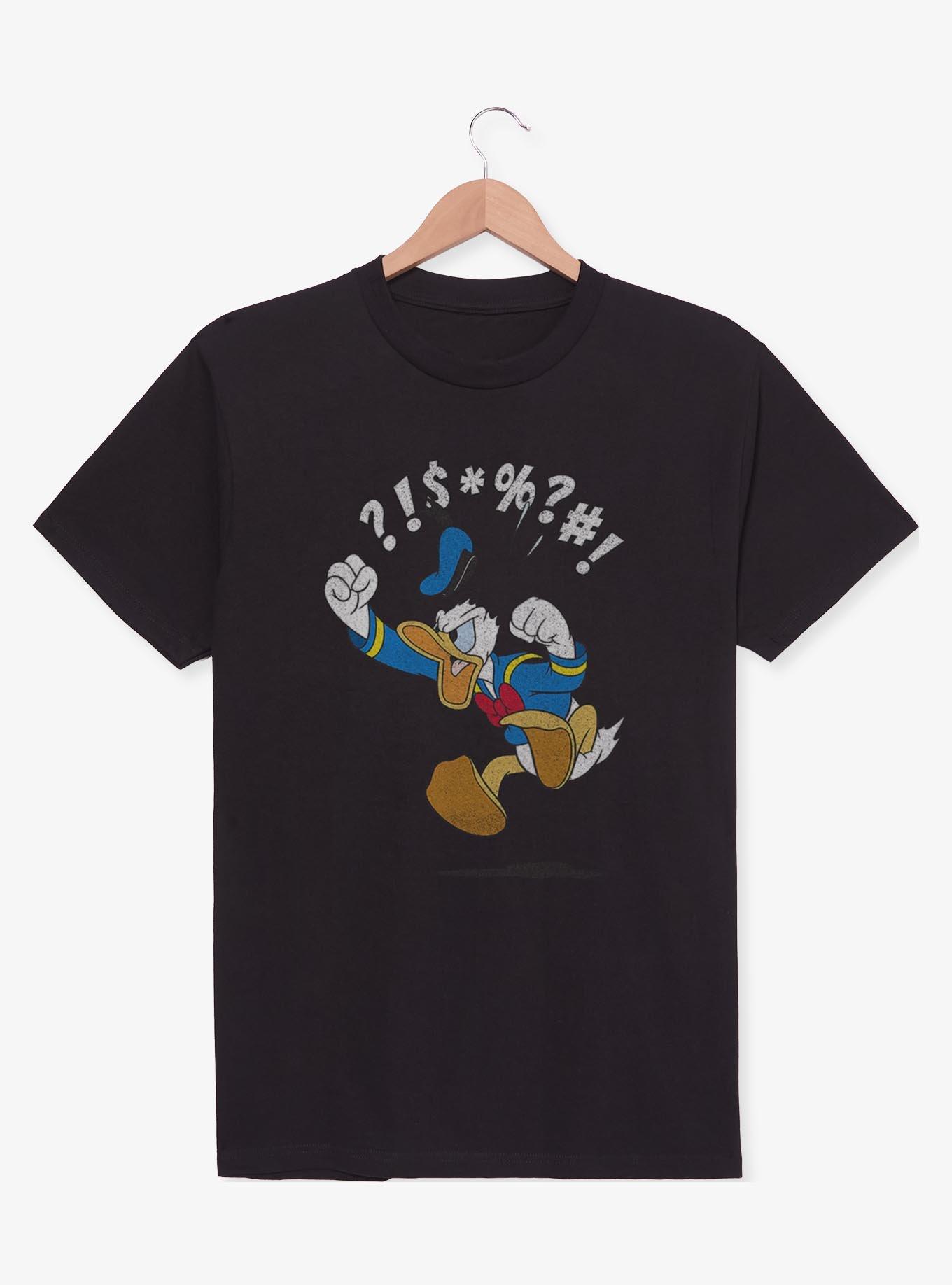 Disney Donald Duck Angry Jump T-Shirt,New Products : American Fashion Style Bags On Sale