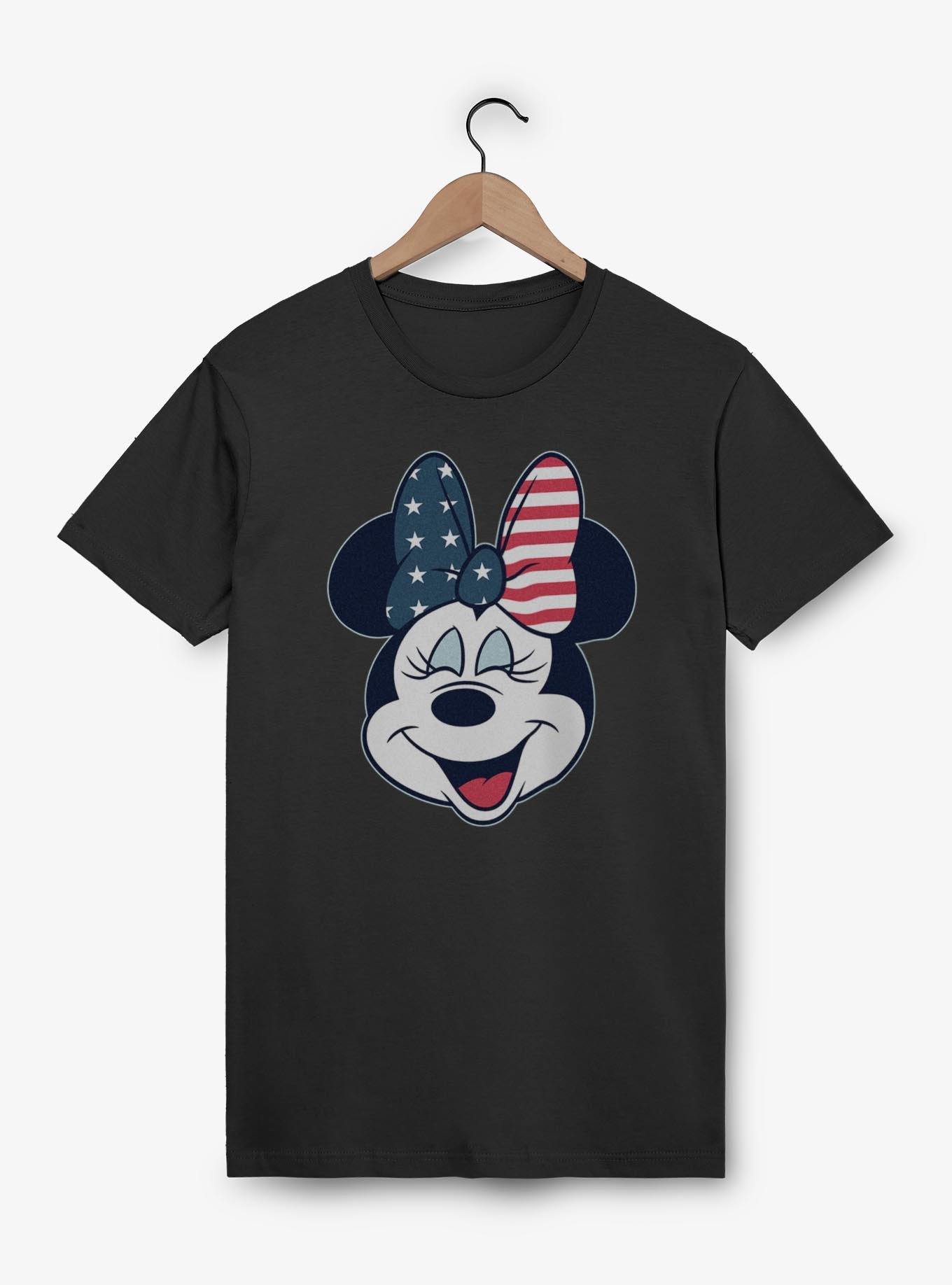 Disney Minnie Mouse American Bow T-Shirt, , hi-res