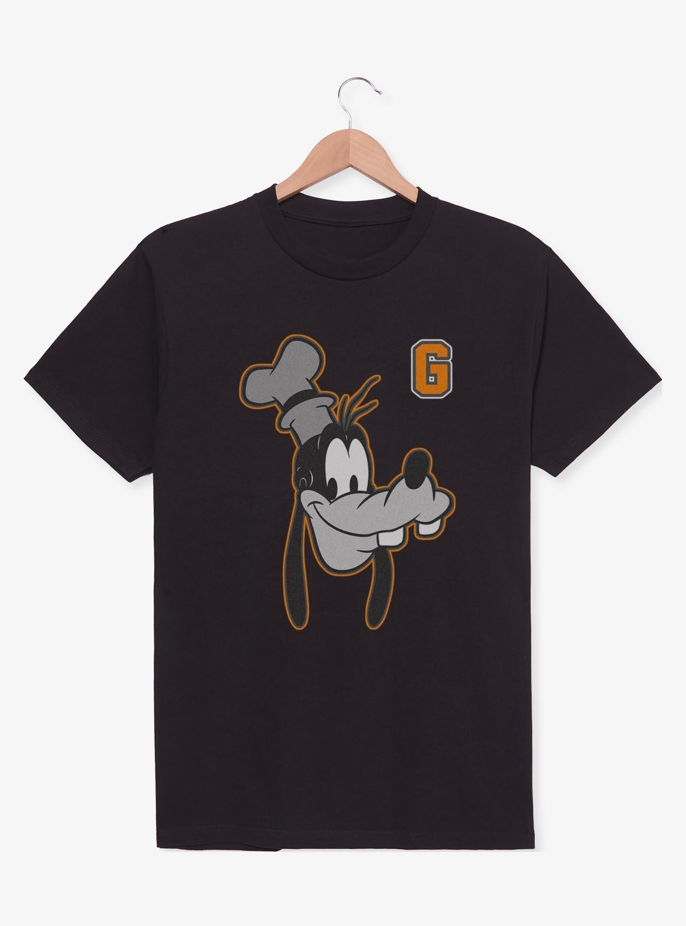Disney Goofy Varsity Letter T-Shirt,New Products : American Fashion Style Bags On Sale
