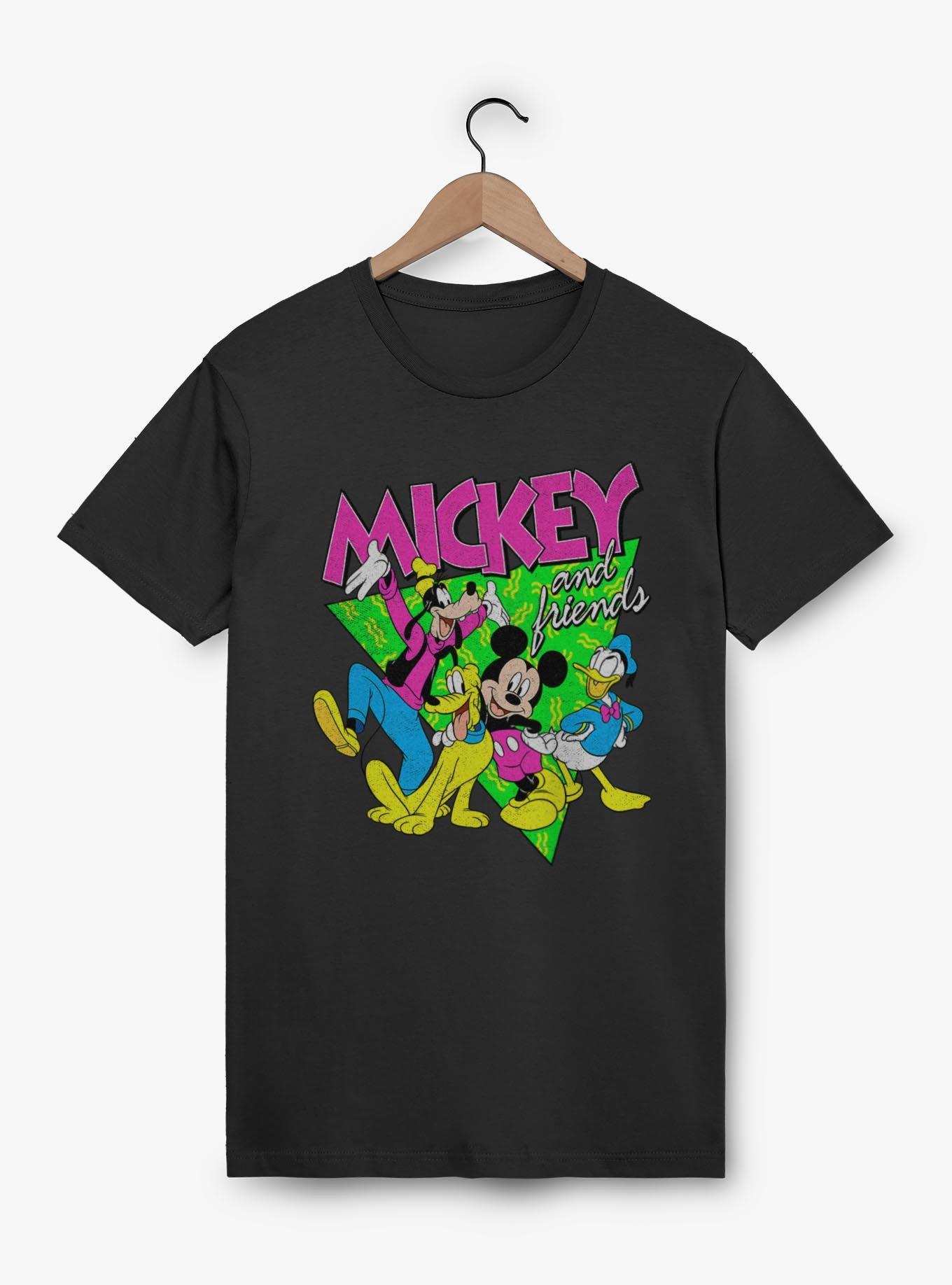 Disney Mickey Mouse Fab Four T-Shirt, BLACK, hi-res
