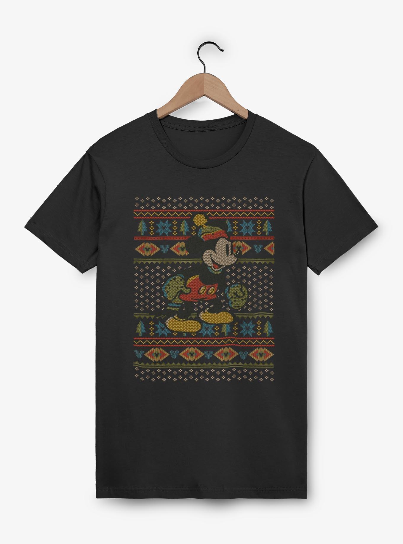 Disney Mickey Mouse Vintage Mickey T-Shirt, BLACK, hi-res
