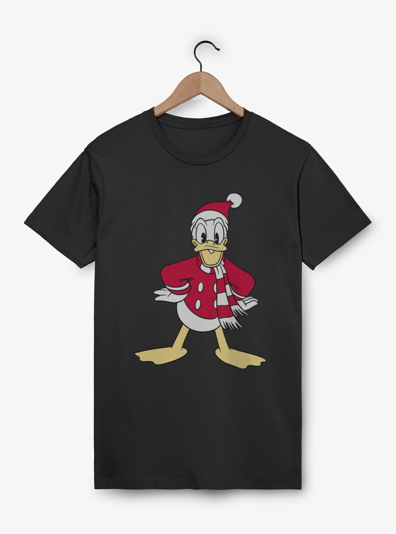 Disney Mickey Mouse Donald Hat T-Shirt, BLACK, hi-res