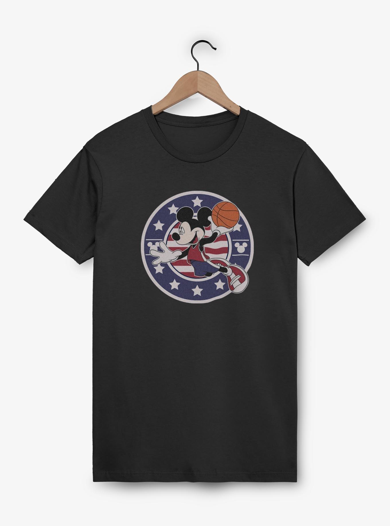 Disney Mickey Mouse B Ball Americana T-Shirt, BLACK, hi-res