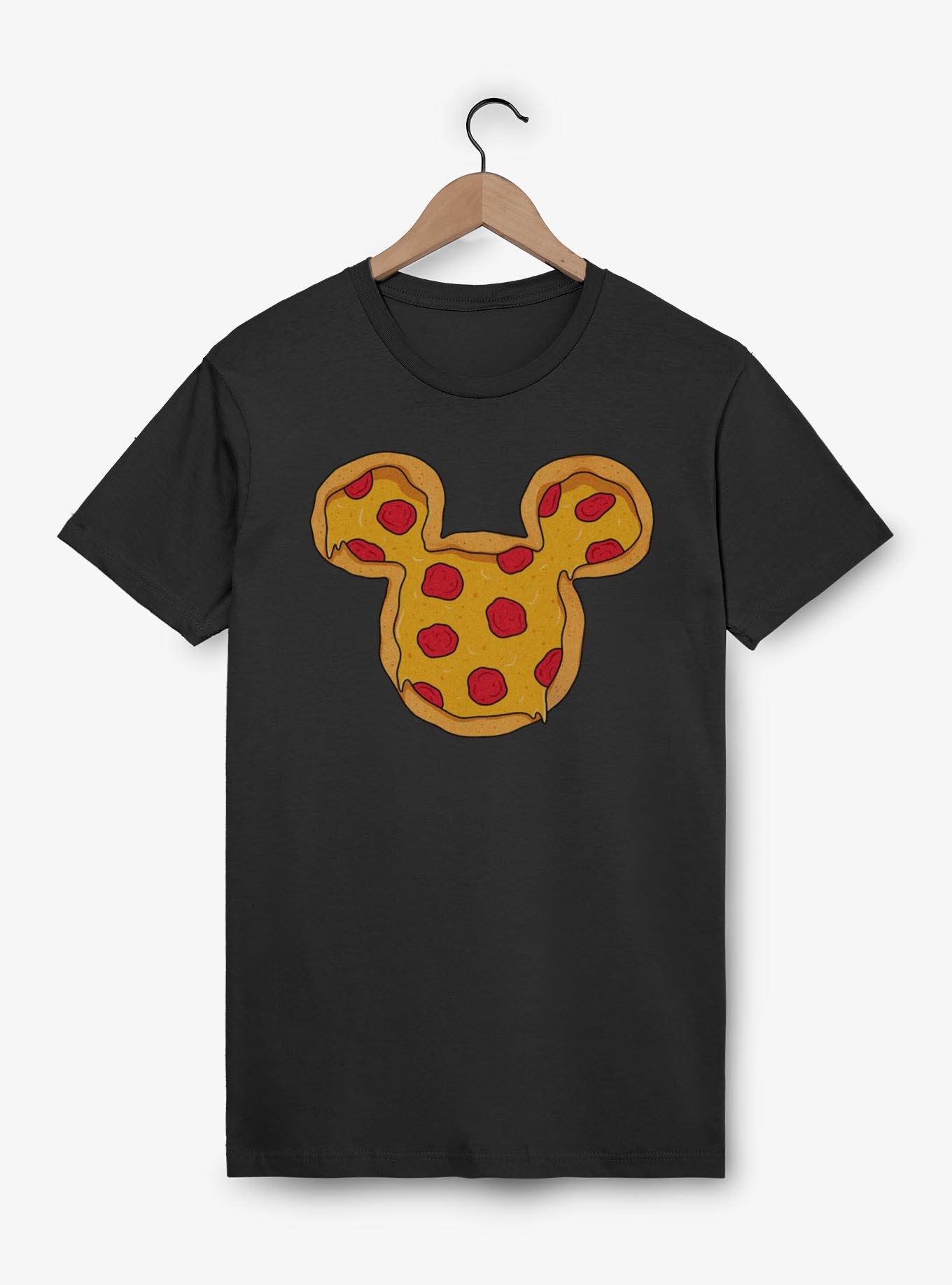 Disney Mickey Mouse Pizza Ears T-Shirt, BLACK, hi-res