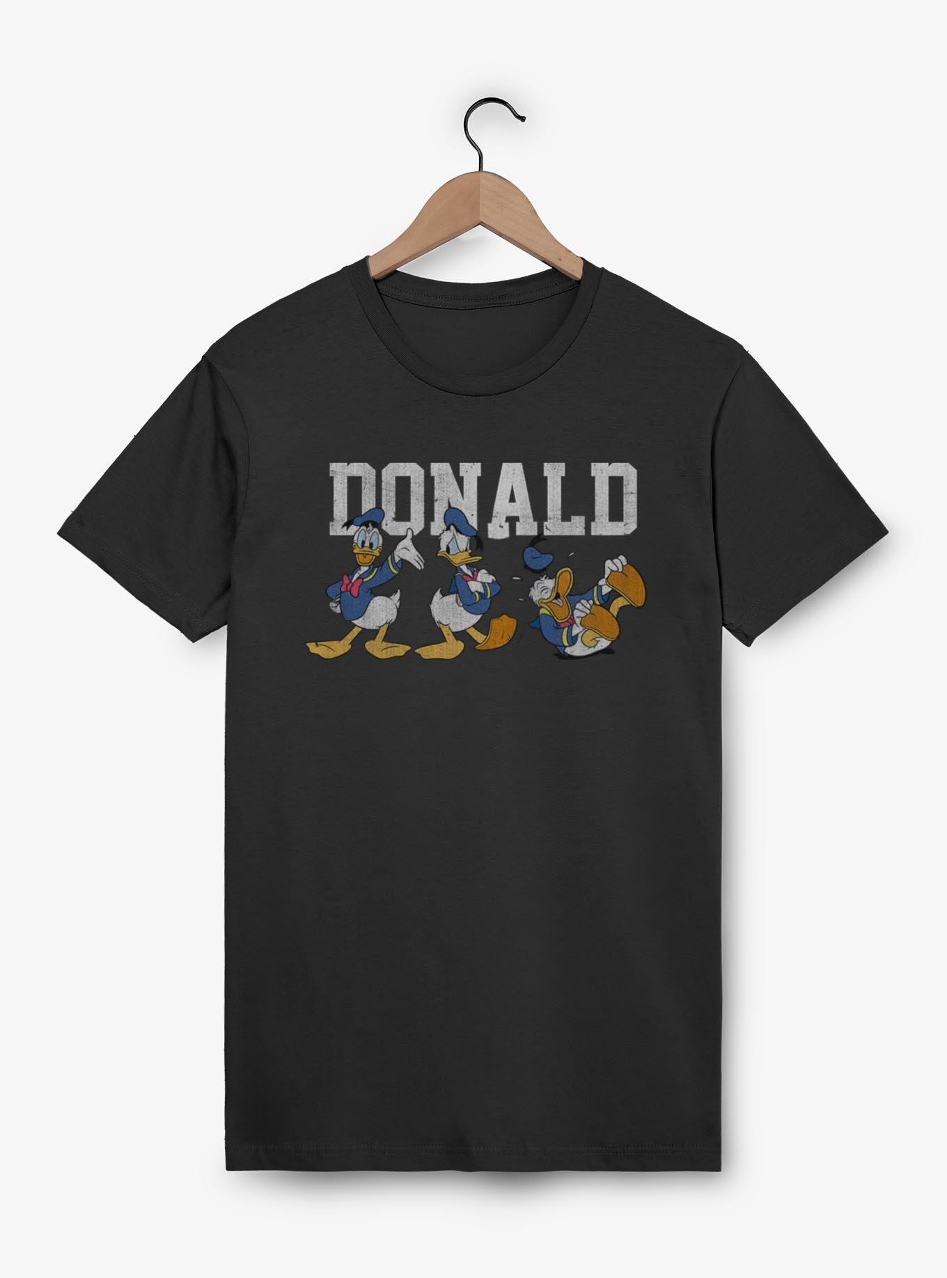 Disney Donald Duck Donald Poses T-Shirt, BLACK, hi-res