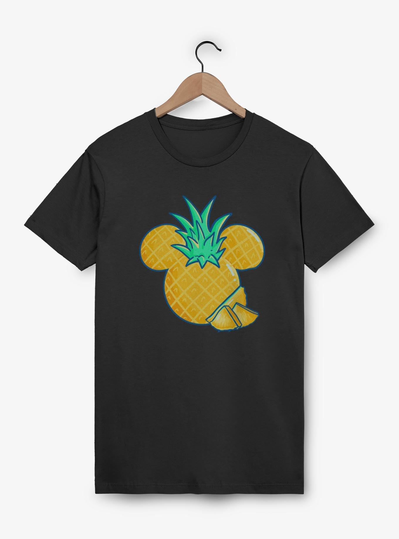 Disney Mickey Mouse Pineapple T-Shirt, BLACK, hi-res