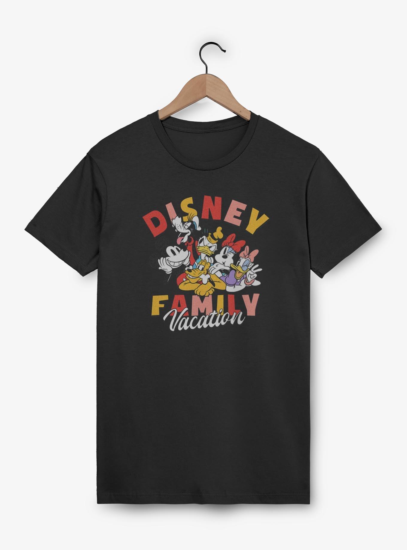 Disney Mickey Mouse Family Vacation  T-Shirt, BLACK, hi-res