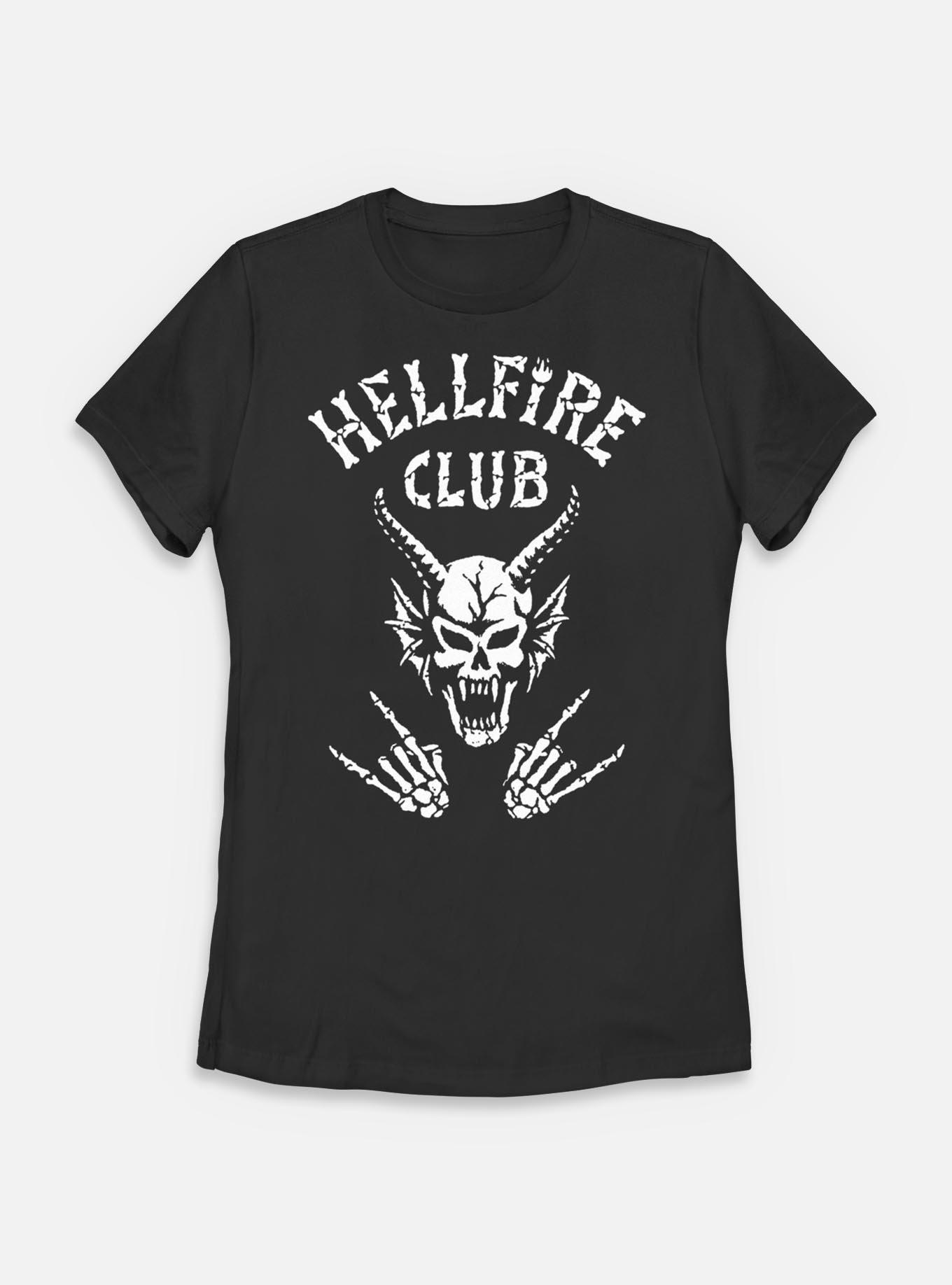 Stranger Things Hellfire Club Rocks Womens T-Shirt, BLACK, hi-res