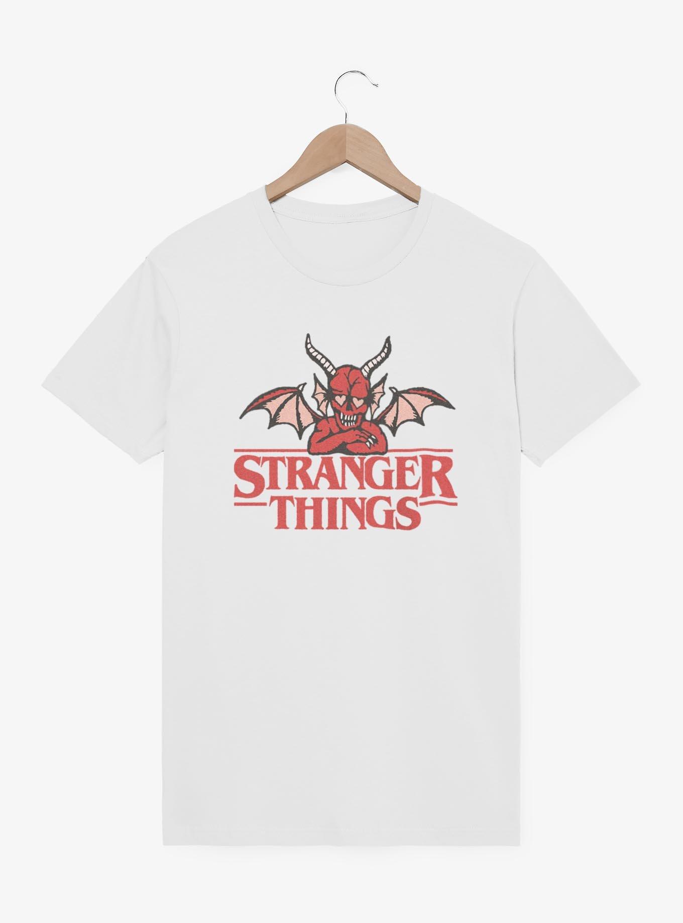 Stranger Things Hellfire Club Devil T-Shirt, WHITE, hi-res
