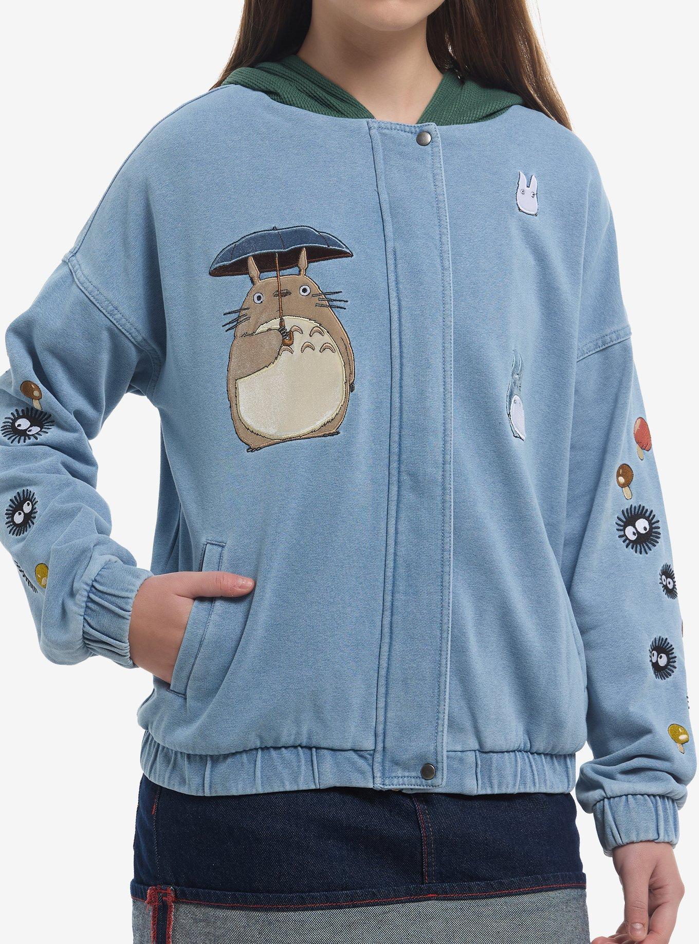 Her Universe Studio Ghibli® My Neighbor Totoro Hooded Denim Jacket, , hi-res