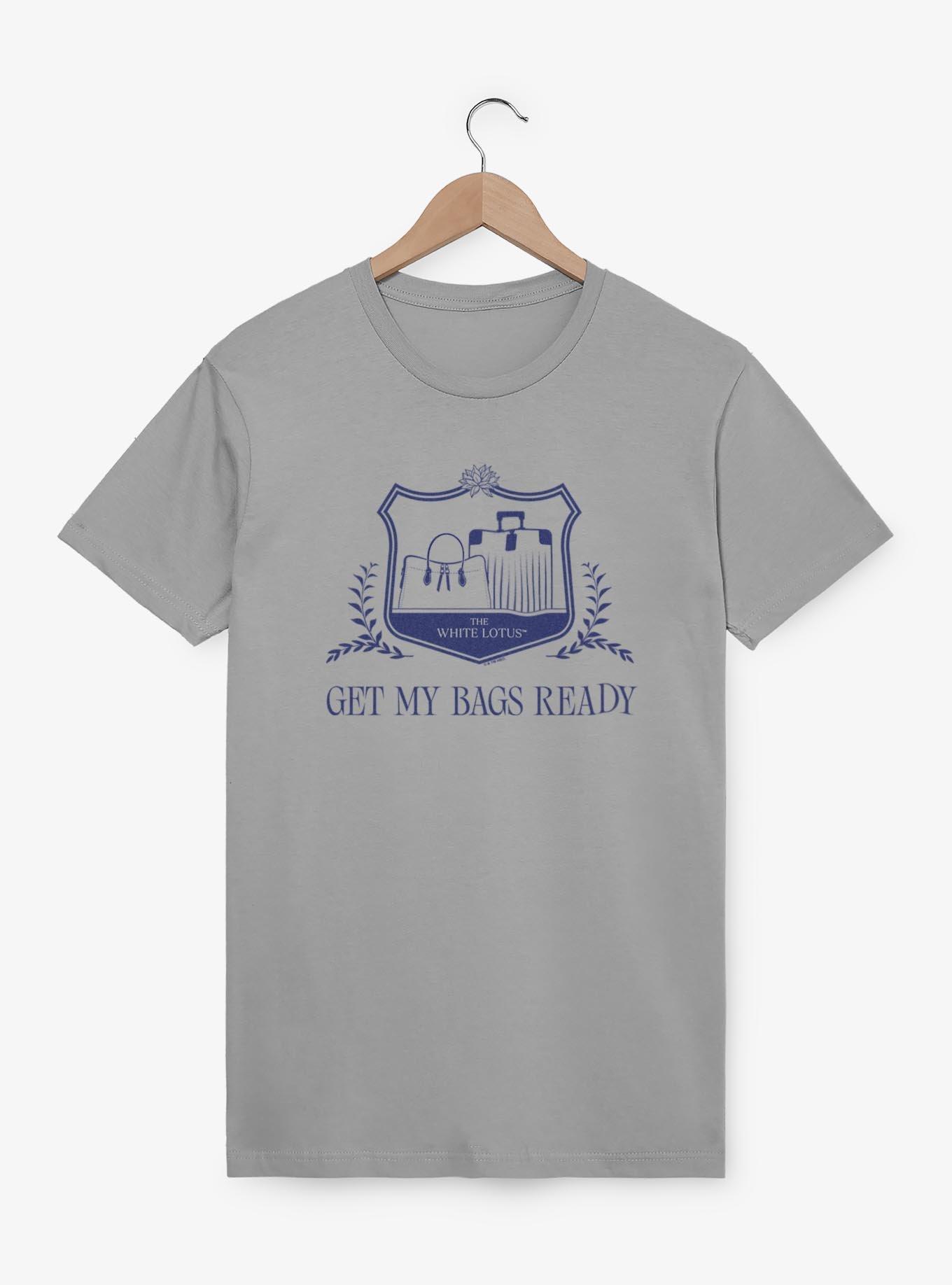 The White Lotus Get My Bags Ready T-Shirt,New Products : American Fashion Style Bags On Sale