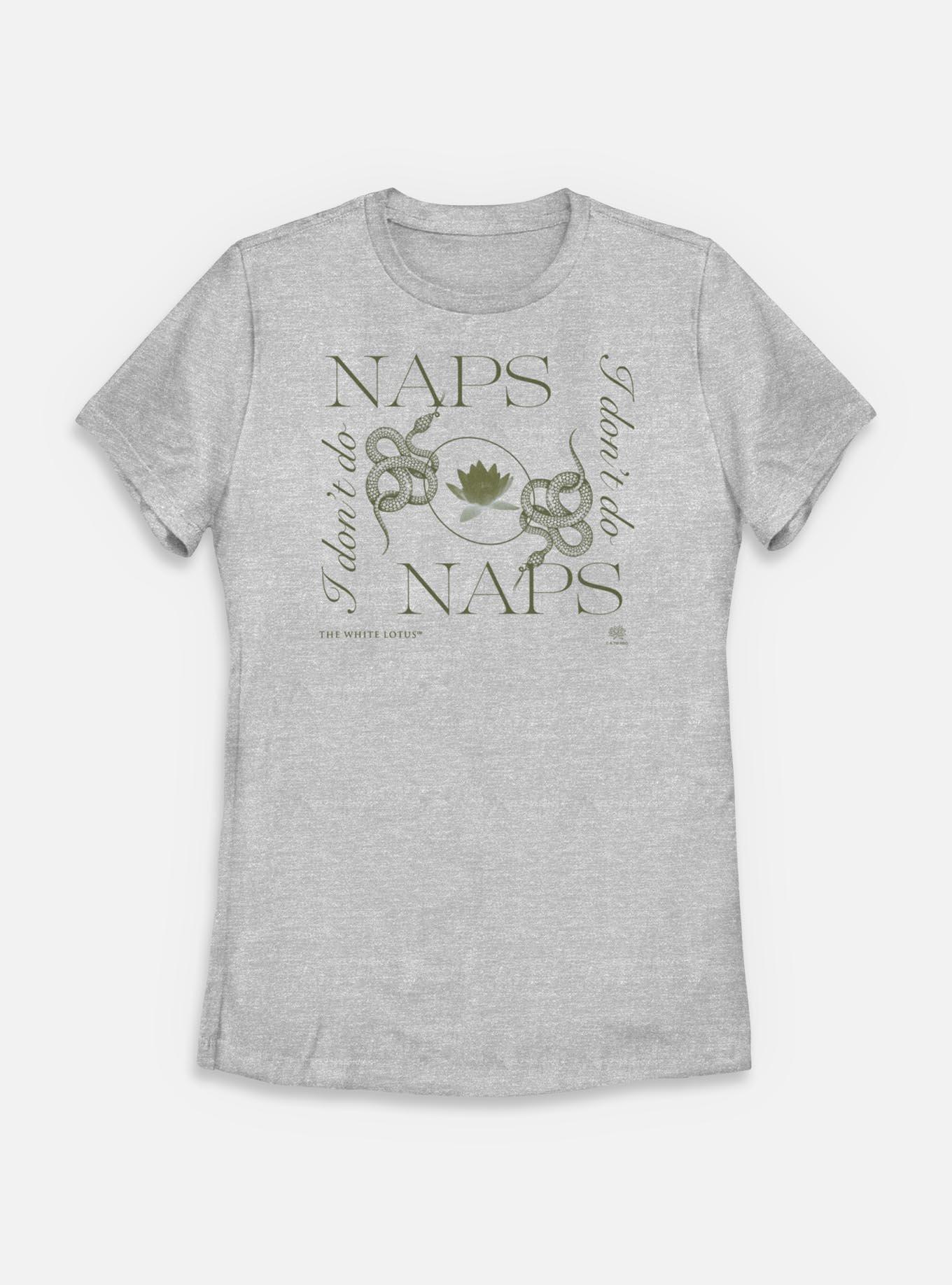 The White Lotus Naps Naps Womens T-Shirt, ATH HTR, hi-res