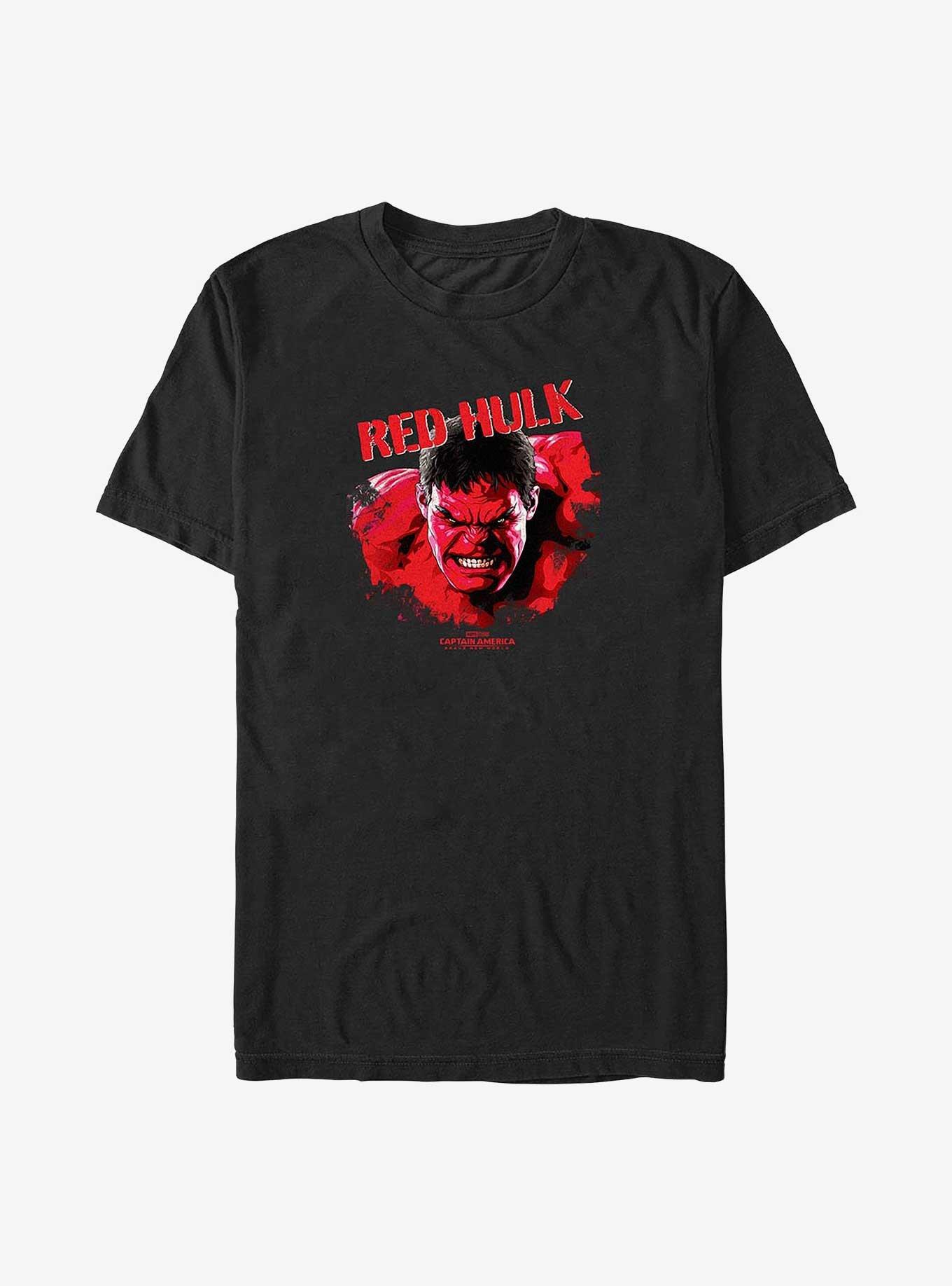 Captain America: Brave New World Red Hulk Big & Tall T-Shirt, BLACK, hi-res