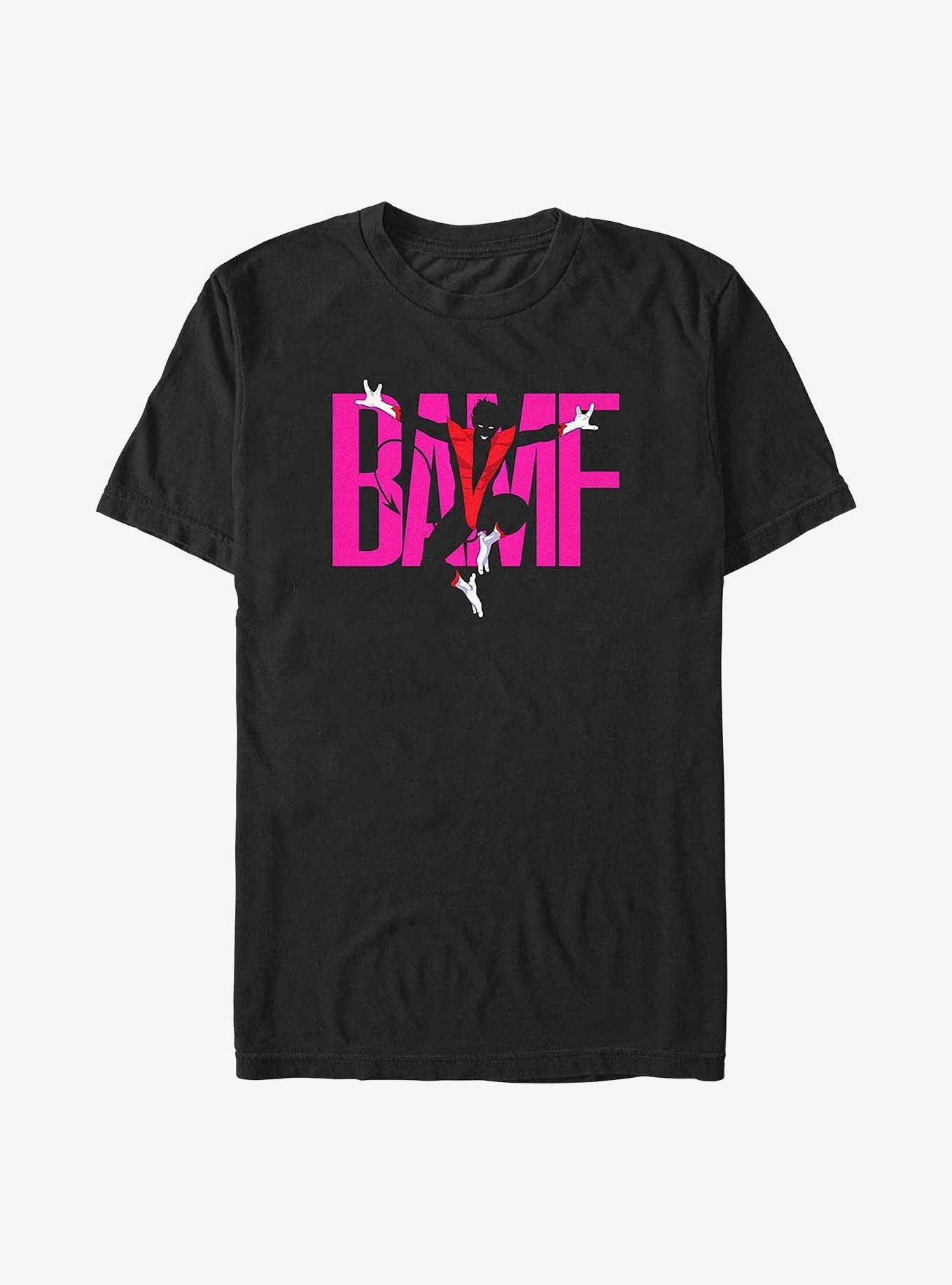 Marvel X-Men '97 Nightcrawler BAMF Big & Tall T-Shirt, BLACK, hi-res