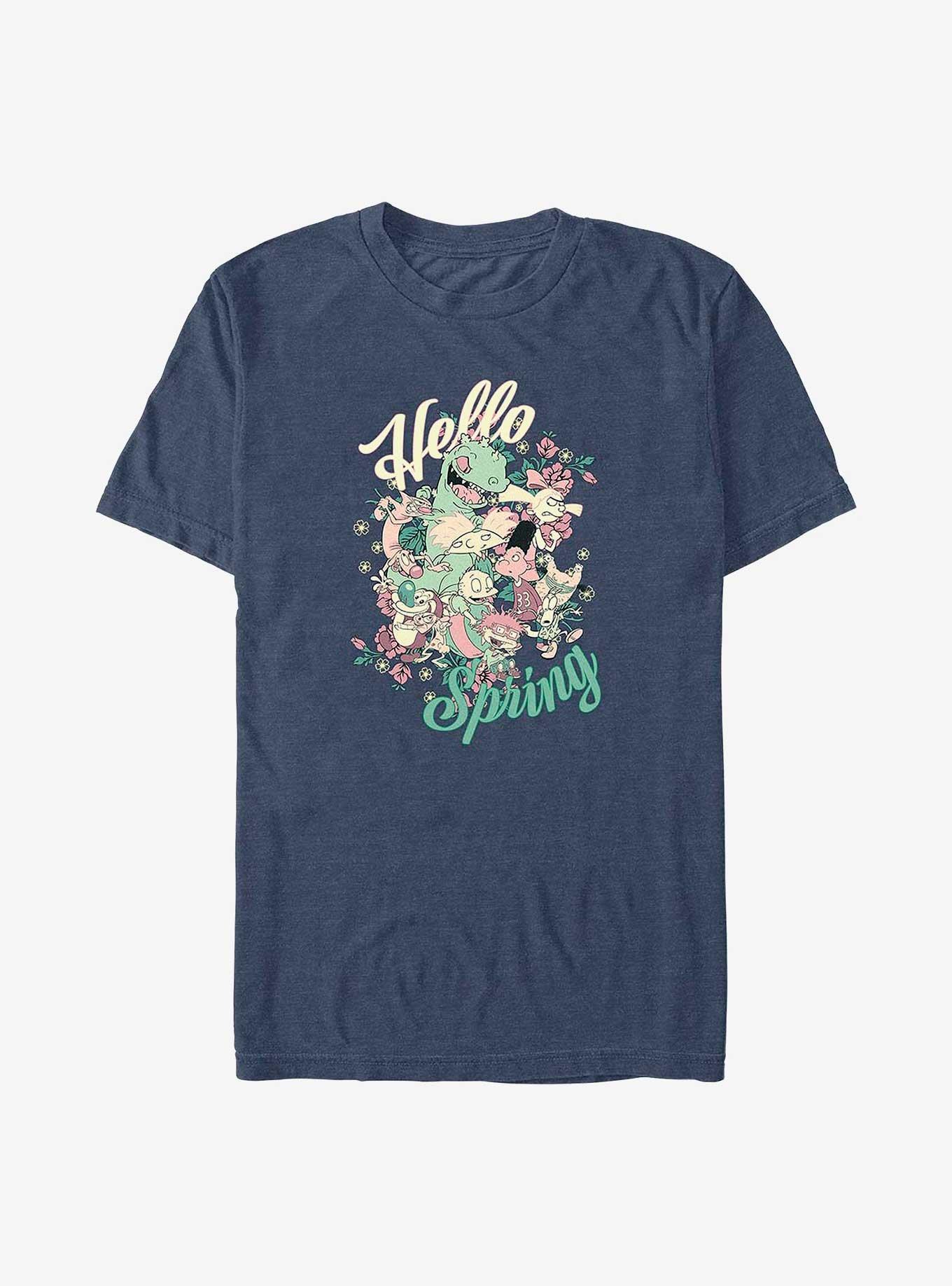 Nickelodeon Hello Spring Group Big & Tall T-Shirt, , hi-res