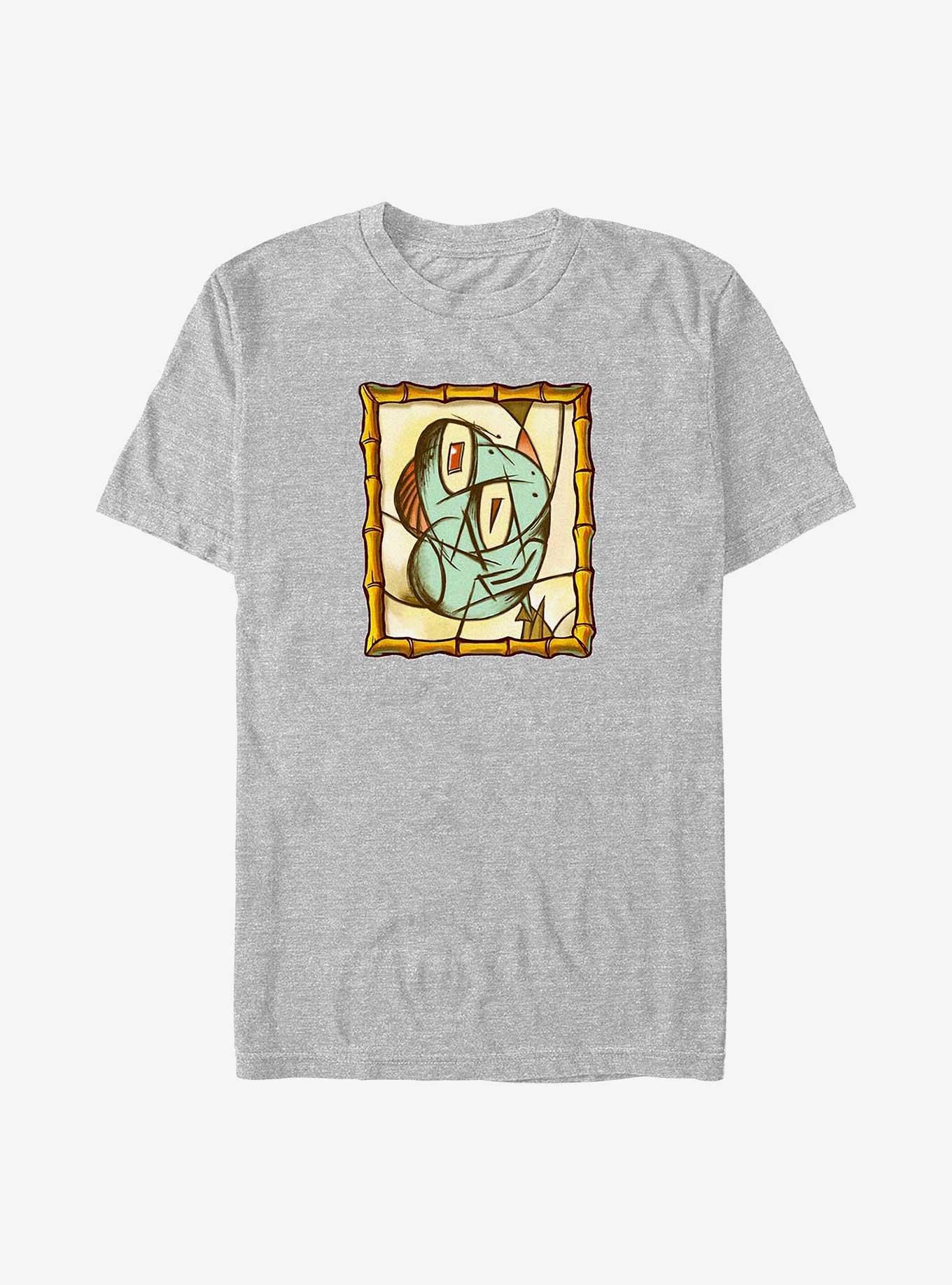 Spongebob Squarepants Squidward Scramble Big & Tall T-Shirt, ATH HTR, hi-res