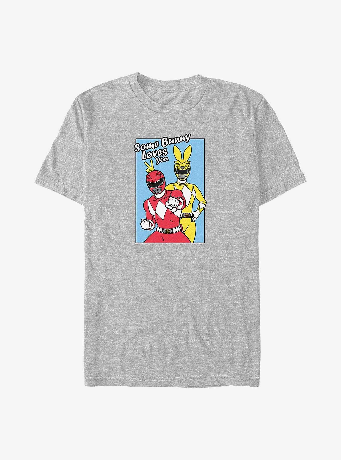Mighty Morphin Power Rangers Some Bunny Big & Tall T-Shirt,New Products : American Fashion Style Bags On Sale