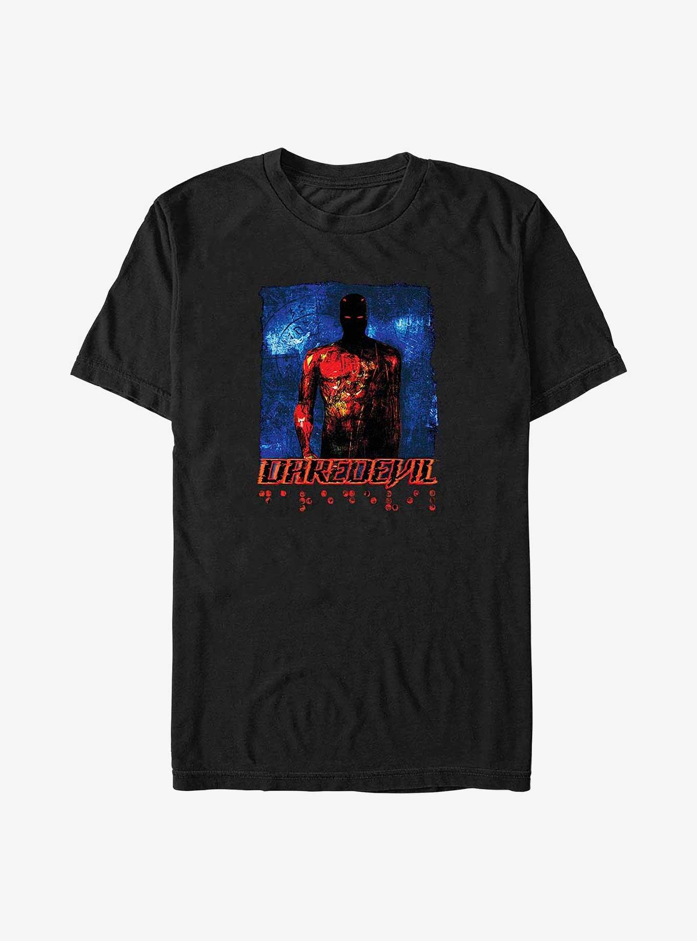 Marvel Dare Devil A Dark World Big & Tall T-Shirt, BLACK, hi-res