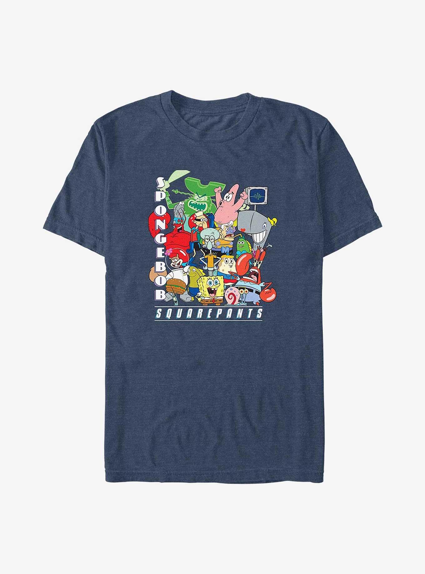 Spongebob Squarepants Sponge Group Big & Tall T-Shirt,New Products : American Fashion Style Bags On Sale