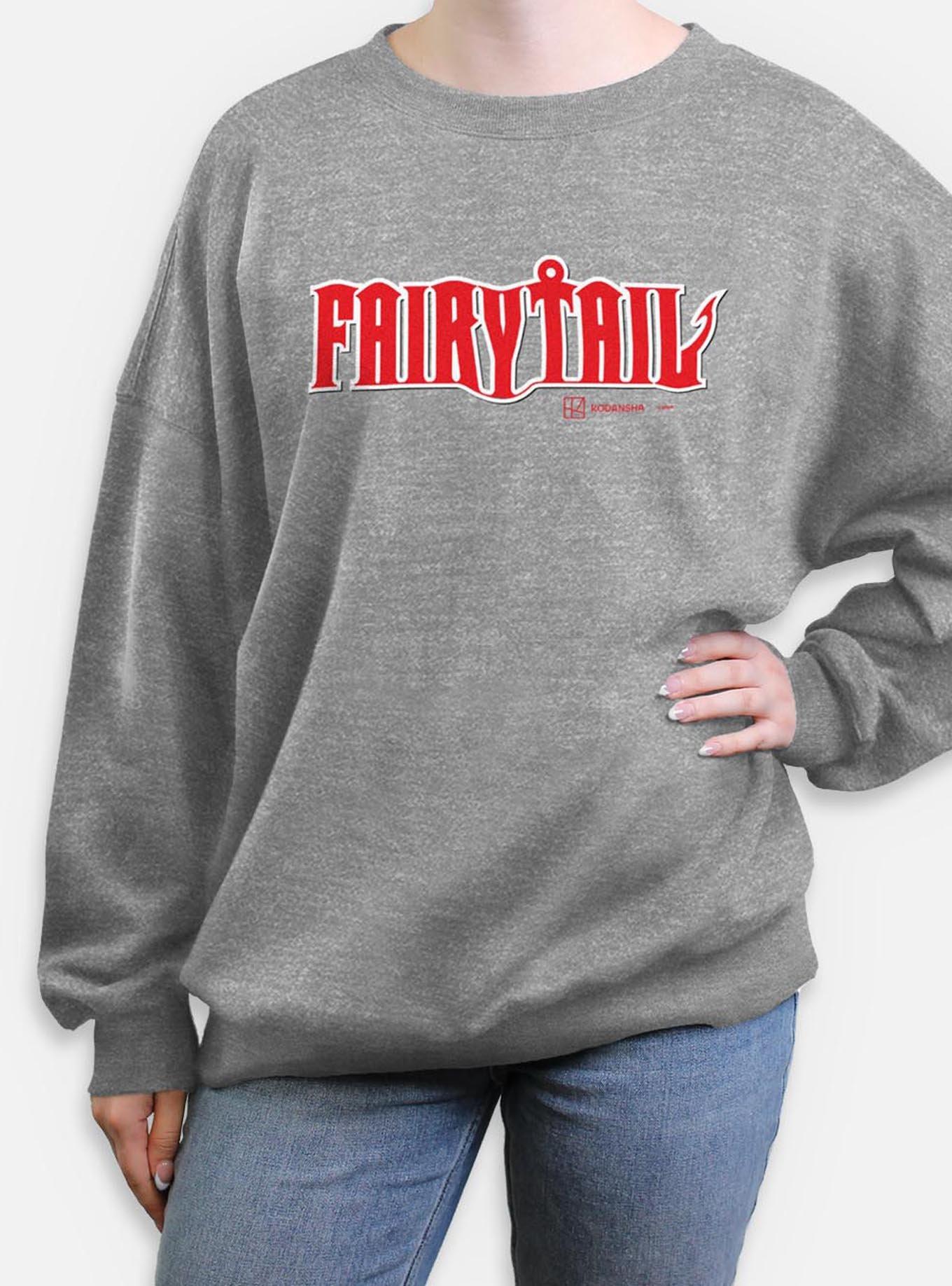 Fairy Tail Logo Womens Oversized Sweatshirt, , hi-res
