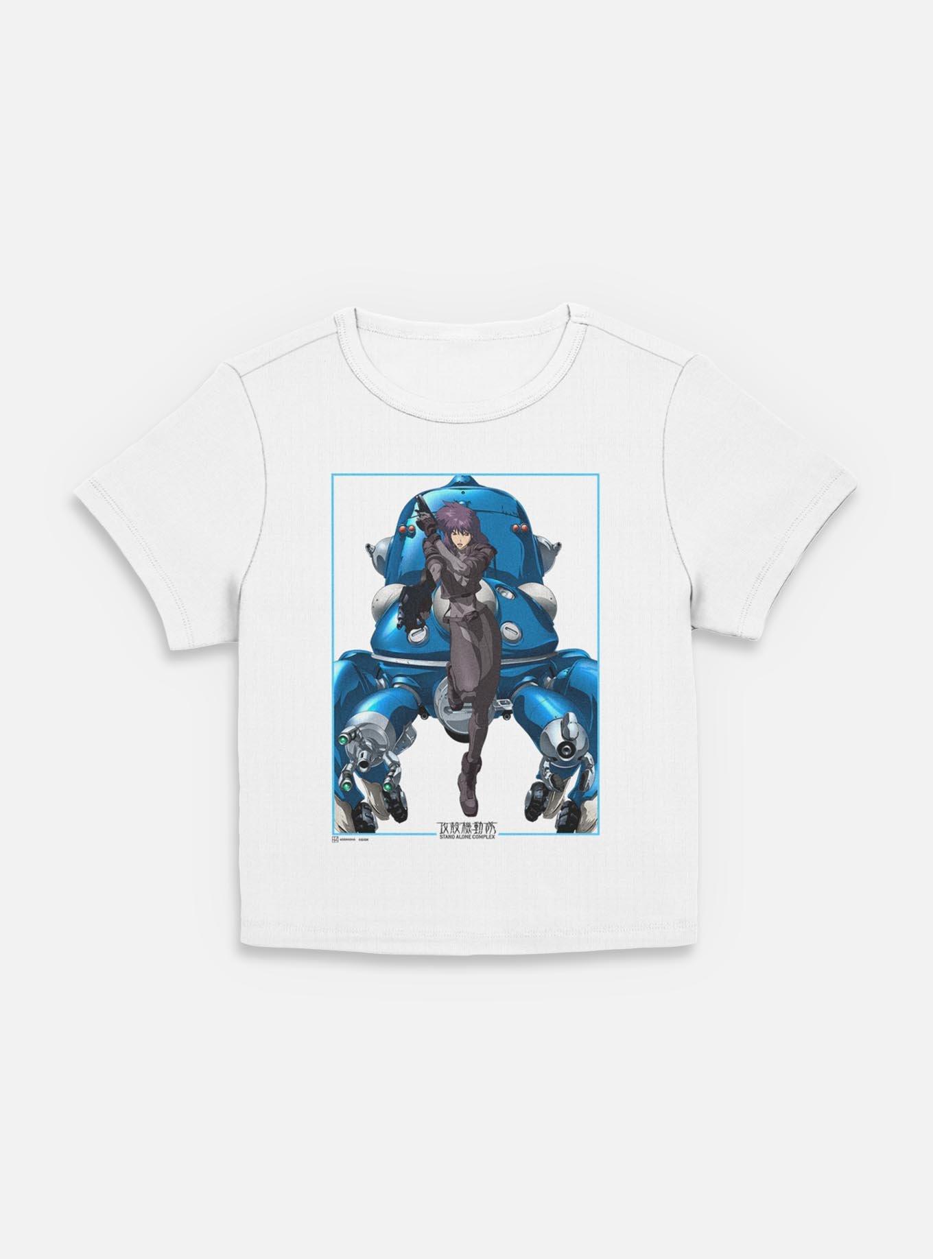 Ghost in the Shell Motoko Guns Tachikomas Women Baby T-Shirt,New Products : American Fashion Style Bags On Sale