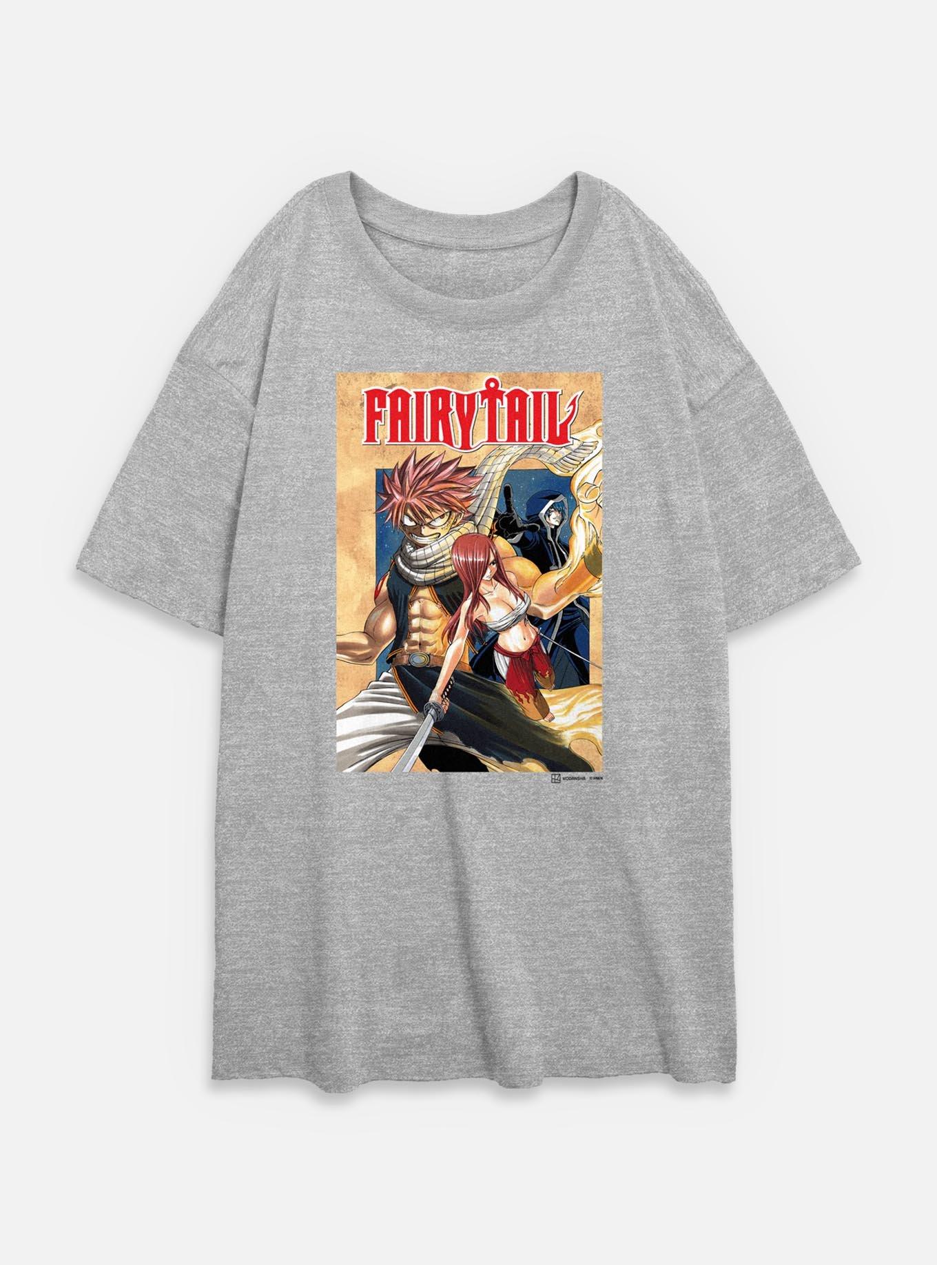 Fairy Tail Cover Womens Oversized T-Shirt,New Products : American Fashion Style Bags On Sale